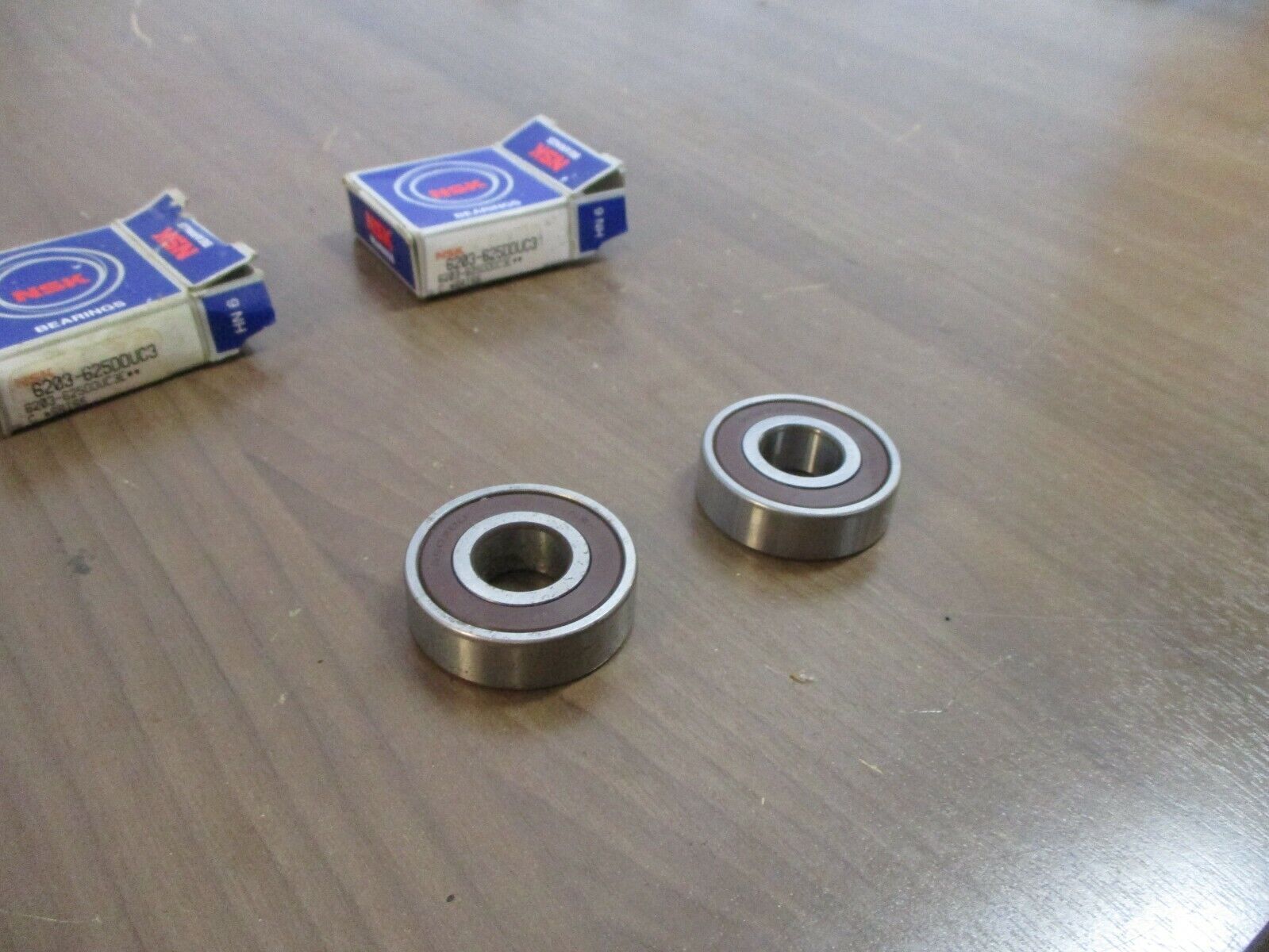 NSK Bearing 6203-625DDUC3 *Lot of 2* New Surplus