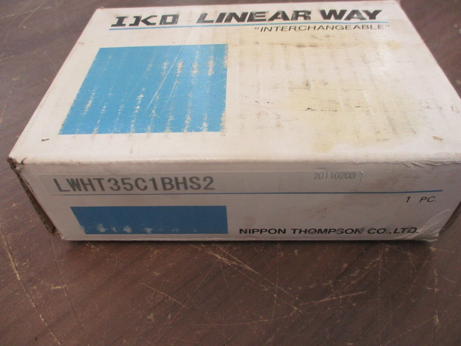 Nippon Thompson IKO Linear Block LWHT35C1BHS2 New Surplus