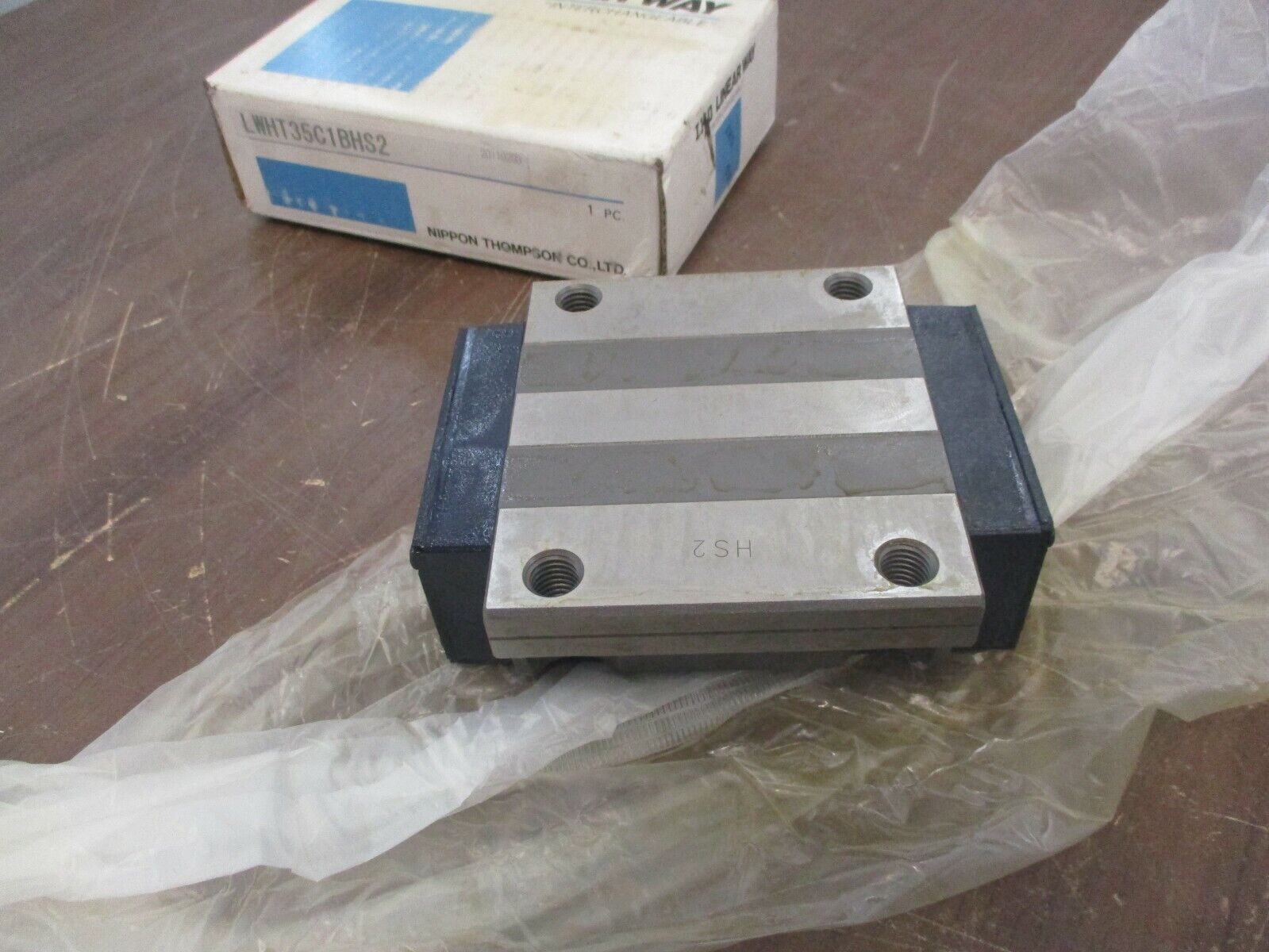 Nippon Thompson IKO Linear Block LWHT35C1BHS2 New Surplus