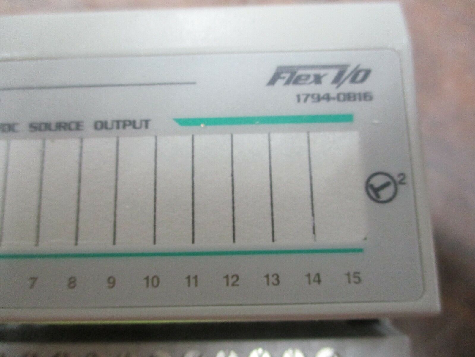 Allen-Bradley 24VDC Source Output Flex I/O 1794-OB16 Used