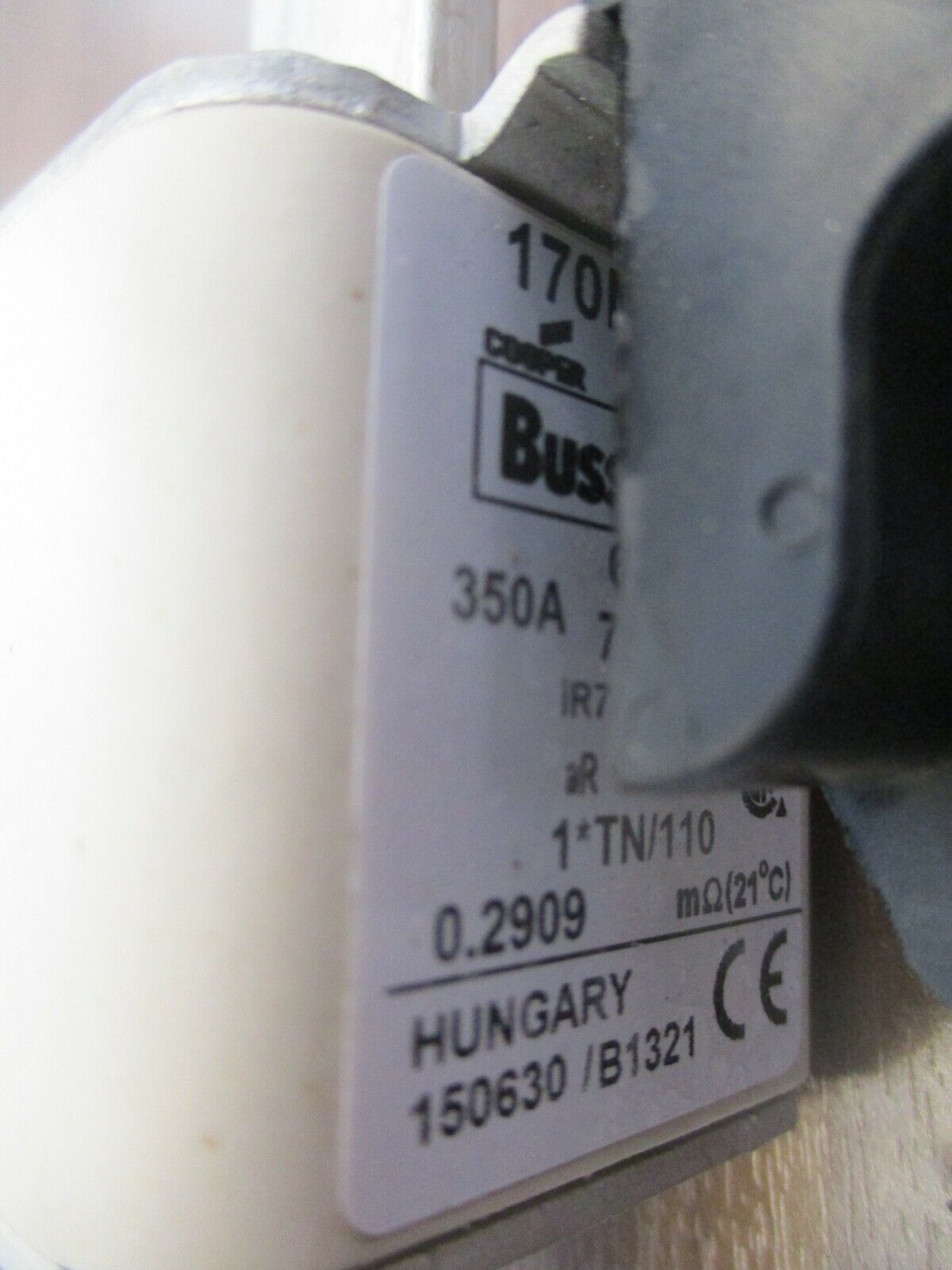 Bussmann Fuse 170M3218 350A 700V Used