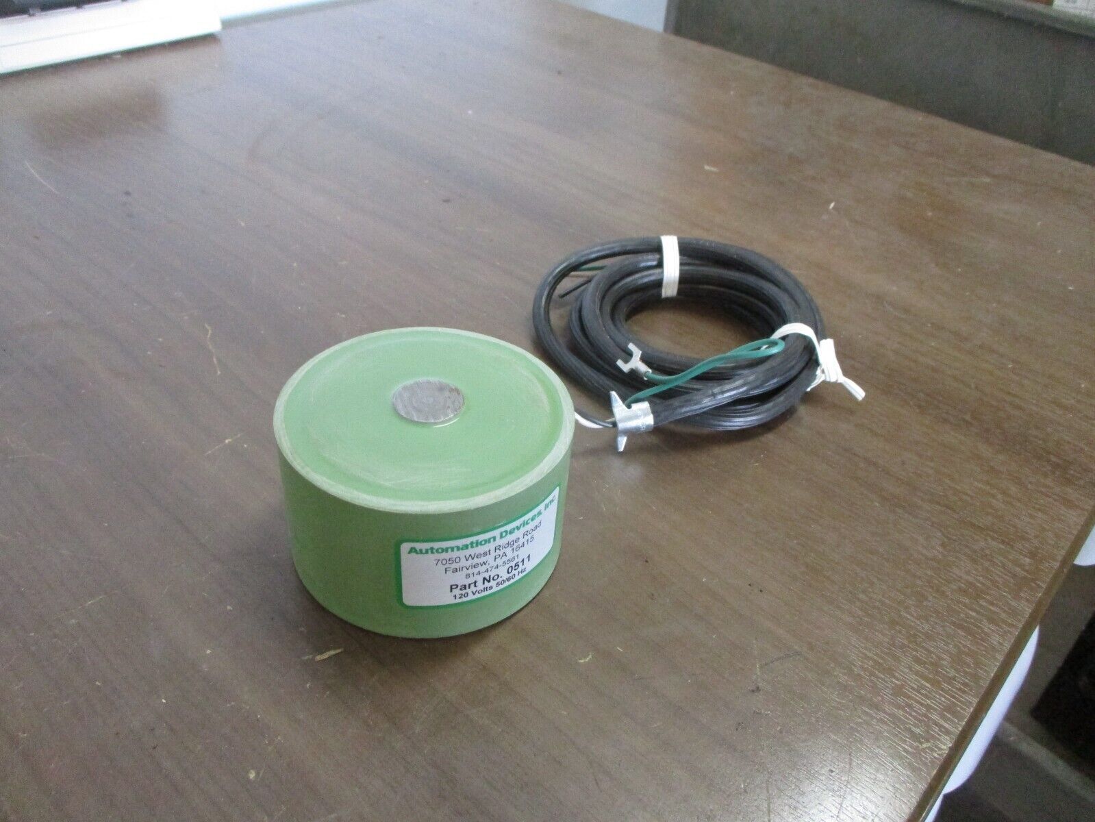 Automation Device, Inc. Coil 0511 120V 50/60Hz Used