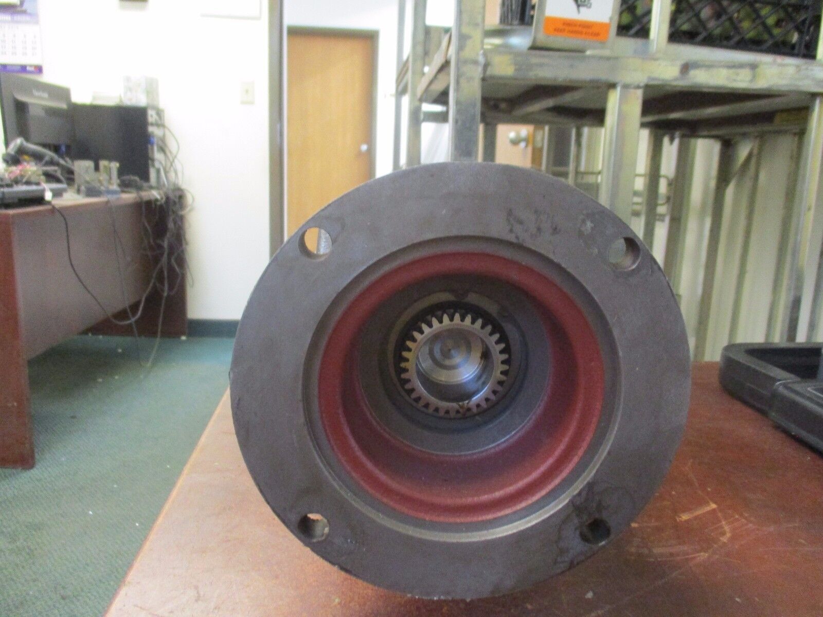 Nord Unicase Reducer 12N140TC-90 L/9 CUS Ratio 4.93 374 In-LB Torque Out Used