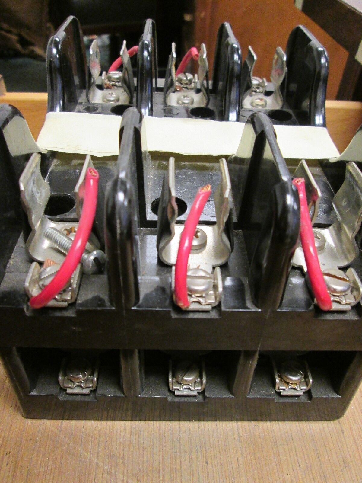 Square D Fuse Block FB361-1 30A 600V 3P Lot of 2 Used