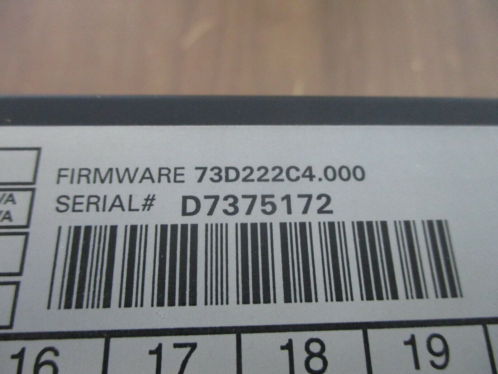 GE Power Quality Meter PQMII F/W: 73D222C4.000 Control: 90-300VDC 70-265VAC Used