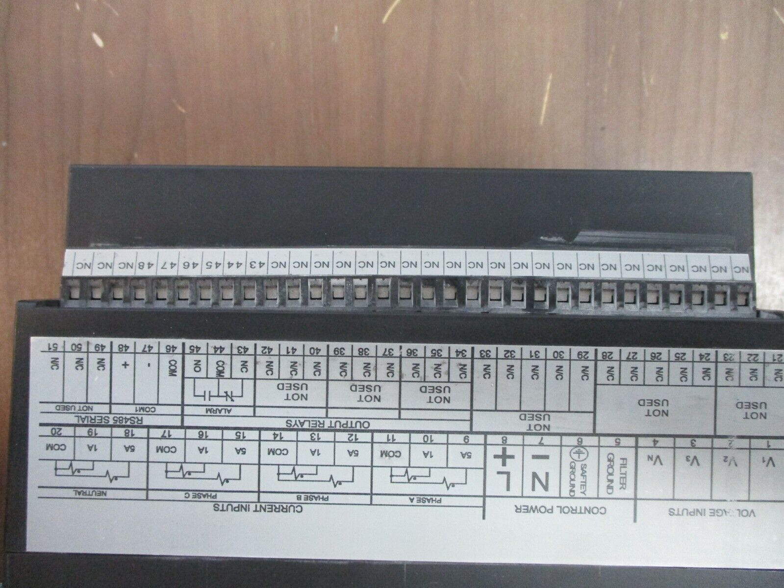 GE Power Quality Meter PQMII F/W: 73D222C4.000 Control: 90-300VDC 70-265VAC Used