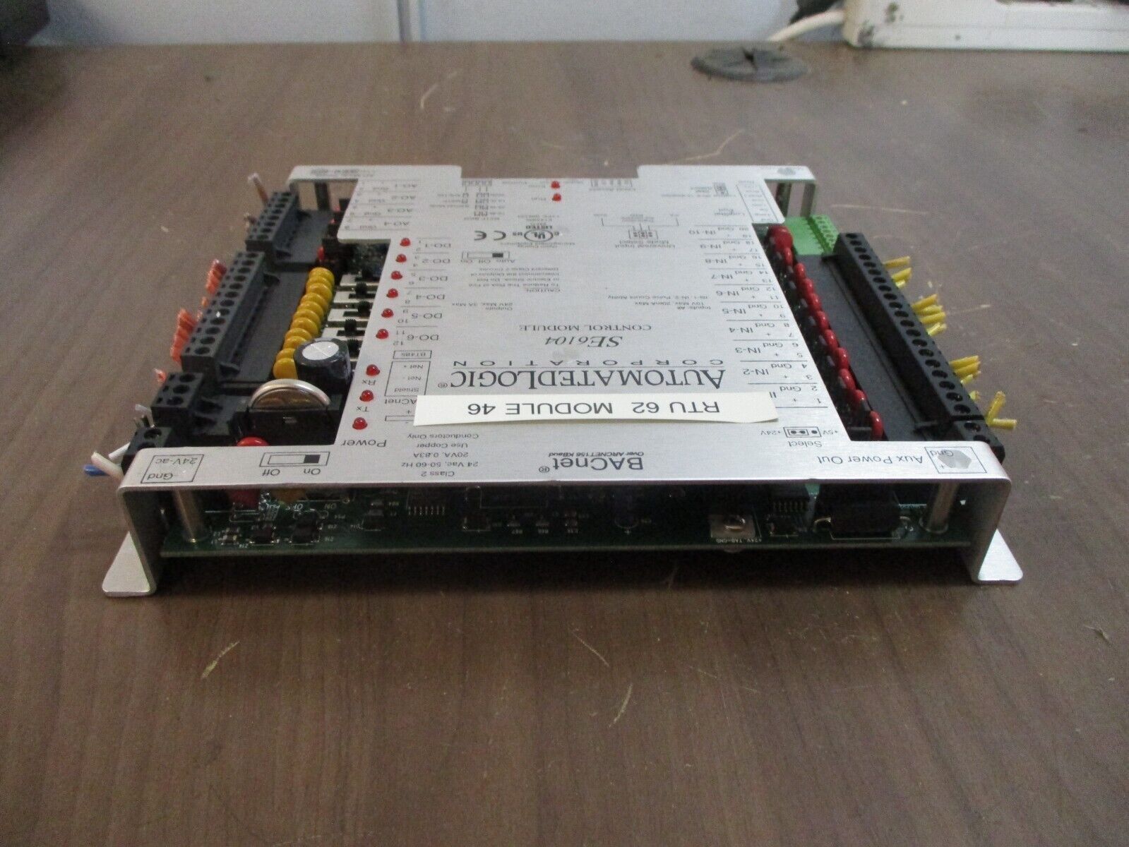 Automated Logic BACnet Control Module SE6104 Input: 10V 20mA Output: 24V 3A Used
