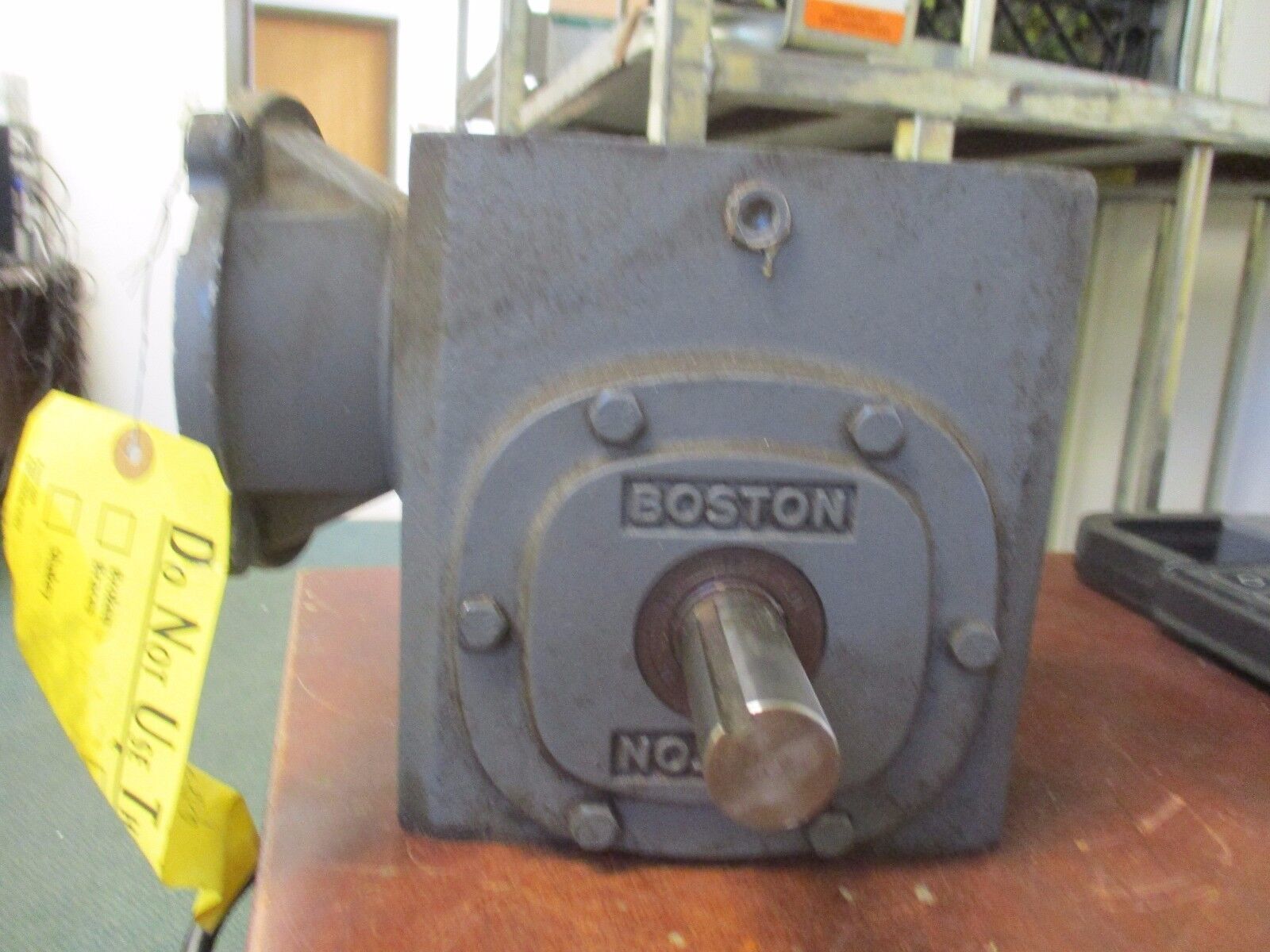 Boston Gear Reducer F726-20-B7-J Ratio 20:1 2.3Hp In 1406 In-LB Torque Out Used