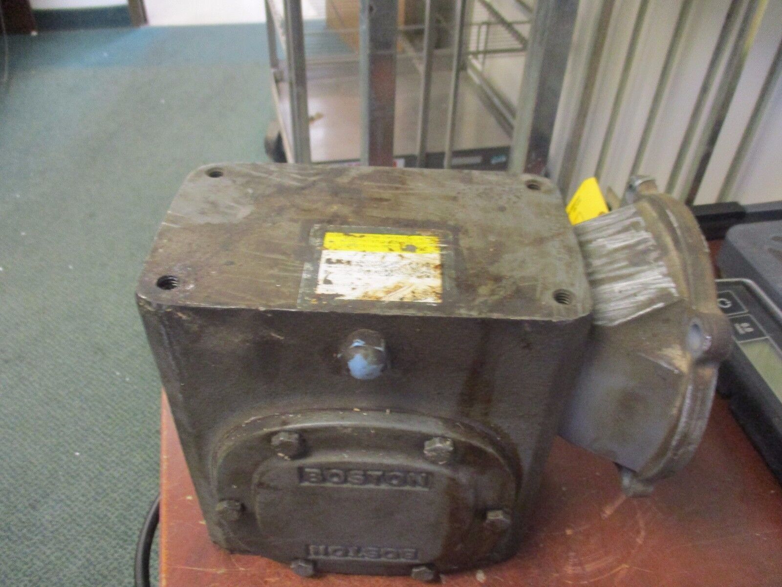 Boston Gear Reducer F726-20-B7-J Ratio 20:1 2.3Hp In 1406 In-LB Torque Out Used