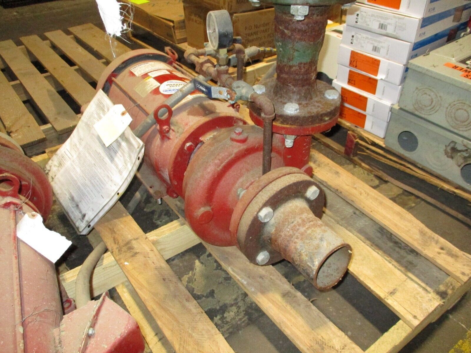 Bell & Gossett Pump 1531 BFSIC 6.125 15HP 3600RPM Used