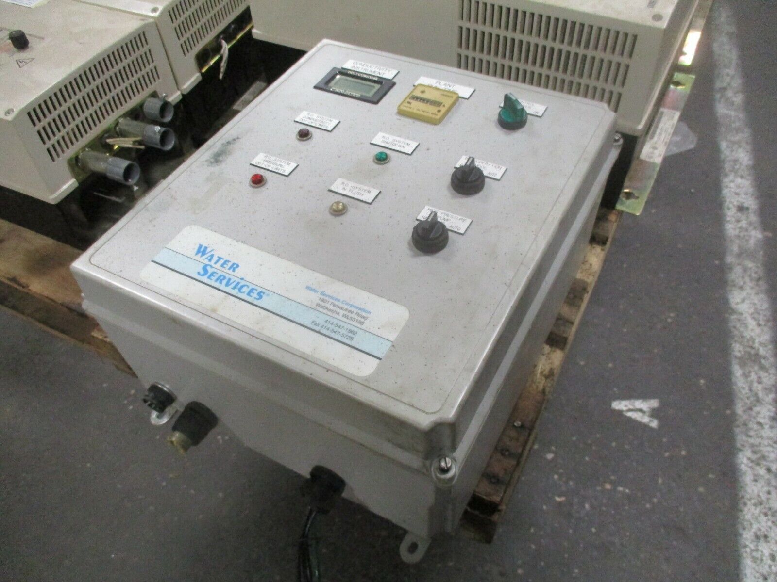 Water Services Corp Reverse Osmosis Controller TFBG12600 Used