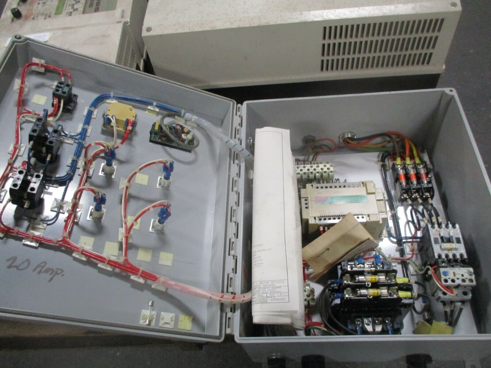Water Services Corp Reverse Osmosis Controller TFBG12600 Used