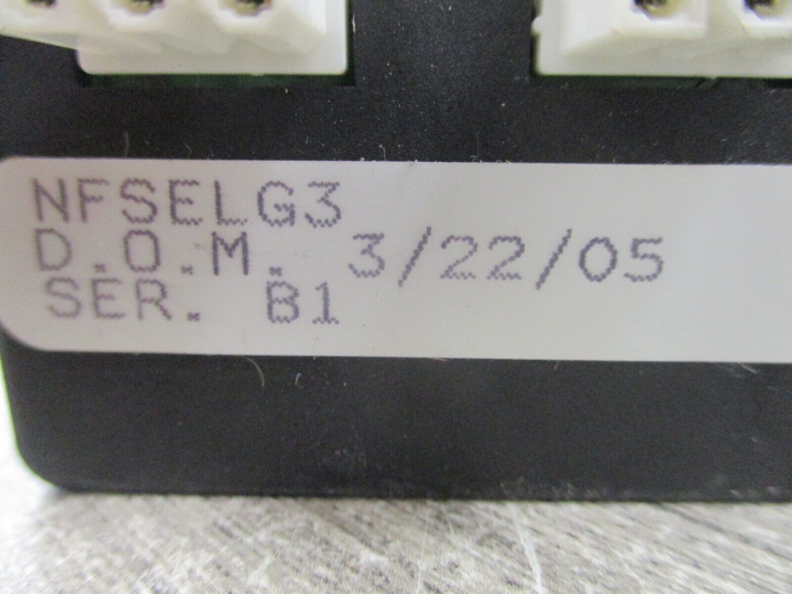Square D Powerlink Slave Address Selector NFSELG3 Ser. B1 Used