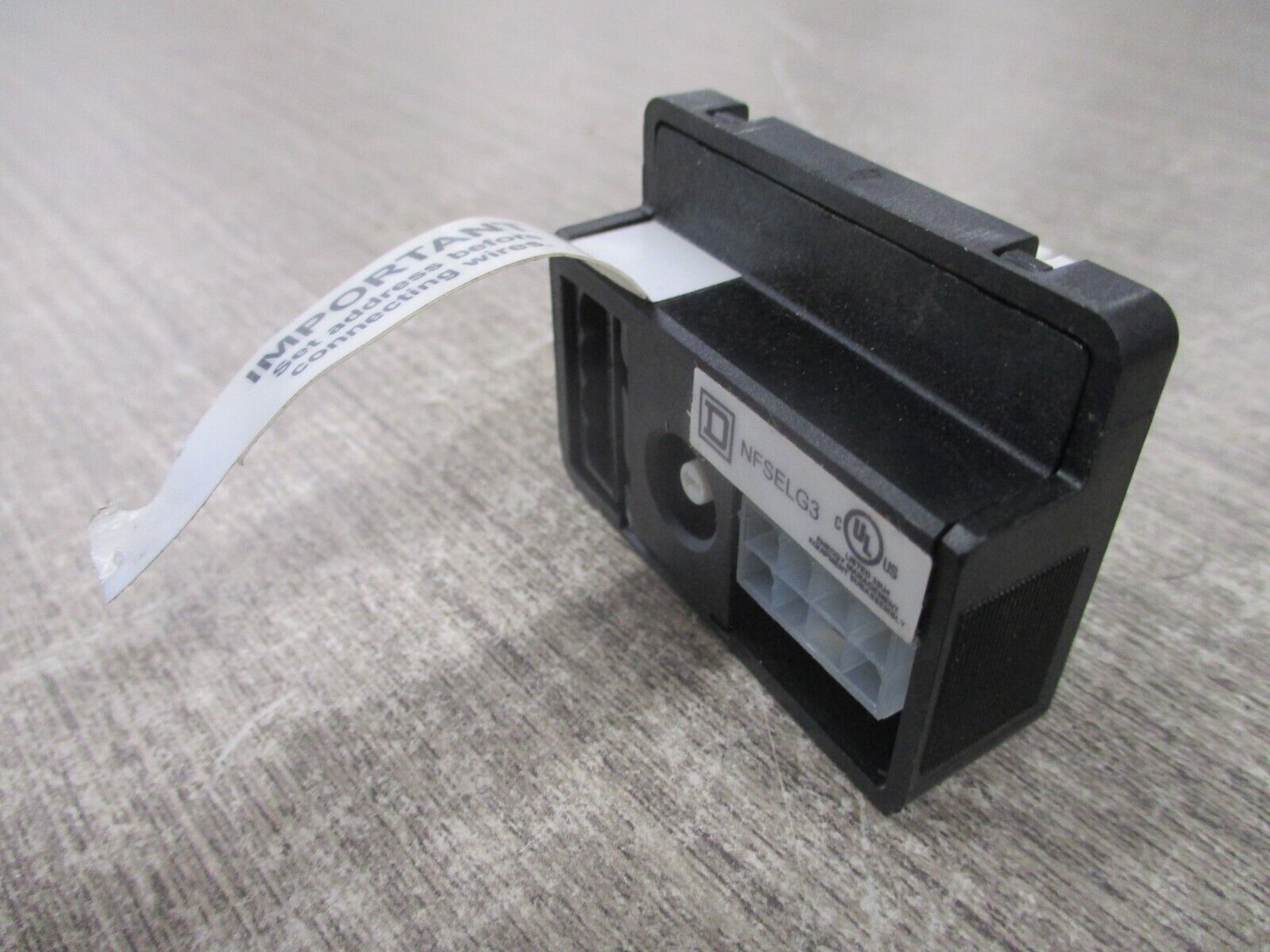 Square D Powerlink Slave Address Selector NFSELG3 Ser. B1 Used