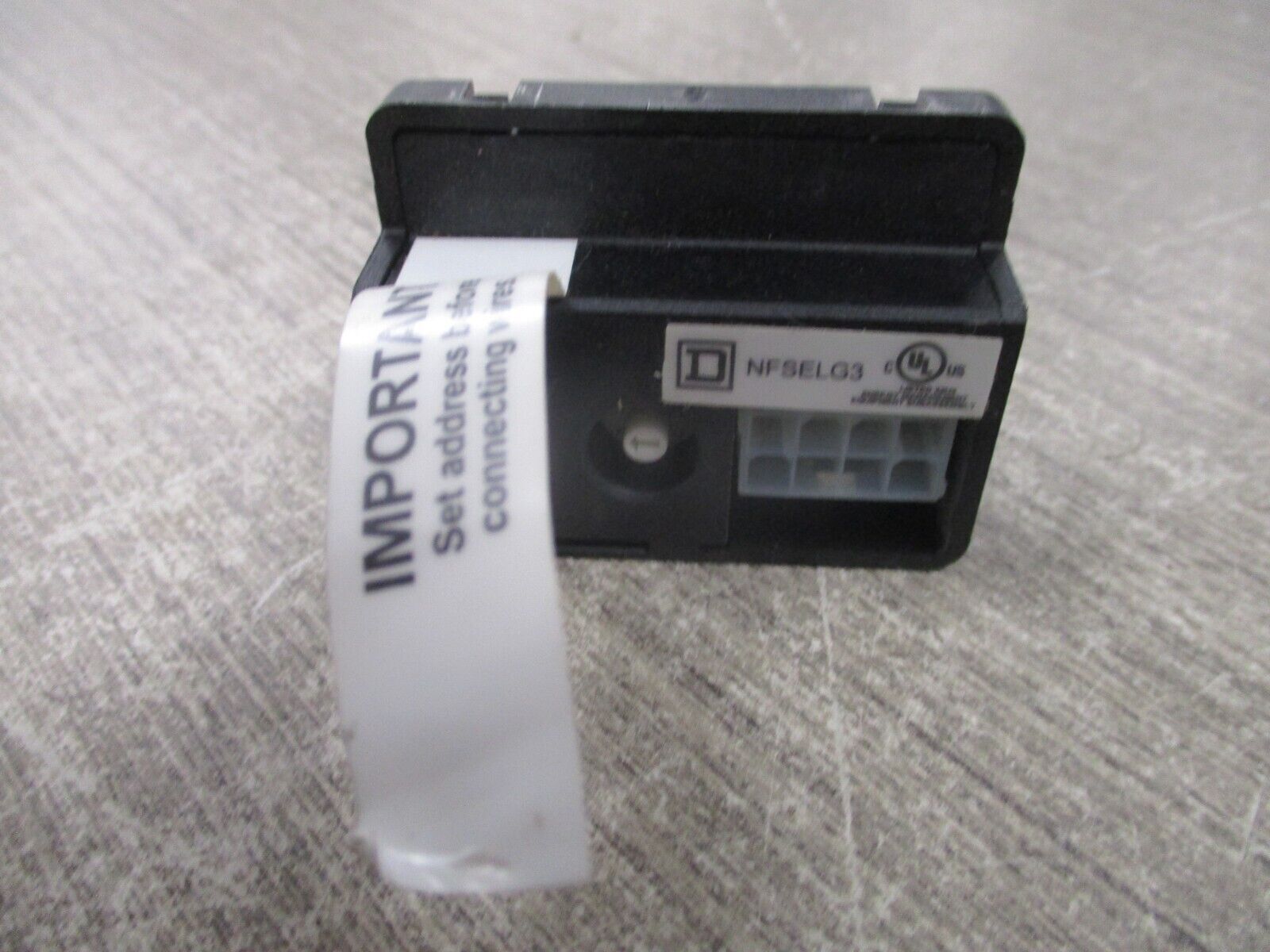 Square D Powerlink Slave Address Selector NFSELG3 Ser. B1 Used