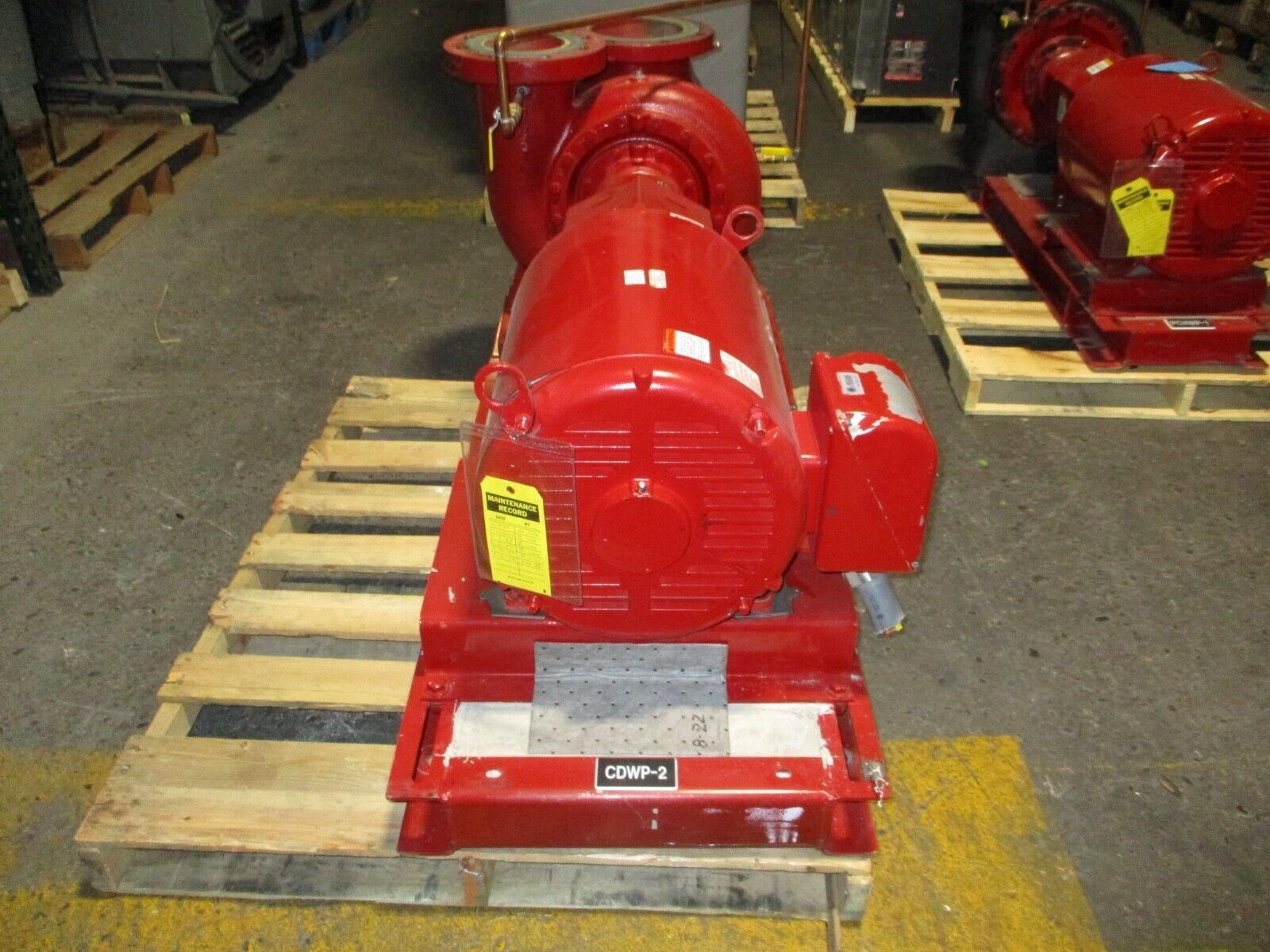 Bell & Gossett Pump e-1510 SSFSIC 10.125 6E 50HP 1800RPM 1350GPM 85FT Head Used