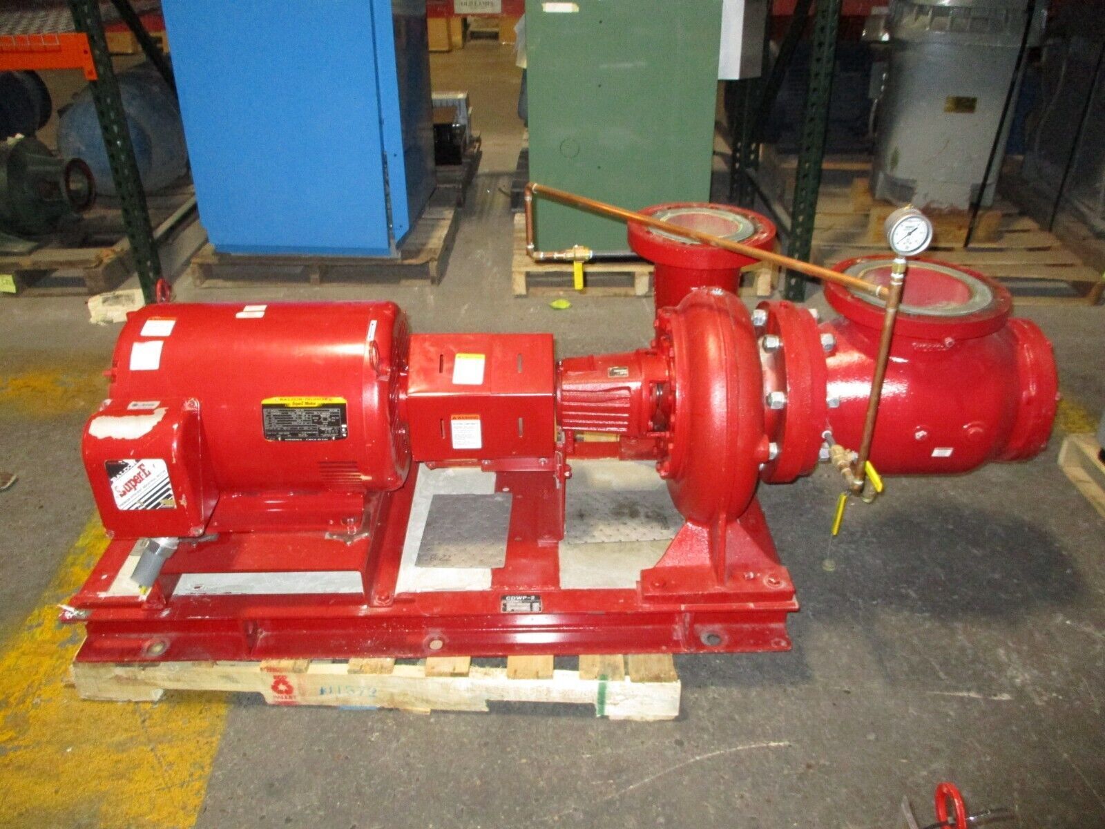 Bell & Gossett Pump e-1510 SSFSIC 10.125 6E 50HP 1800RPM 1350GPM 85FT Head Used