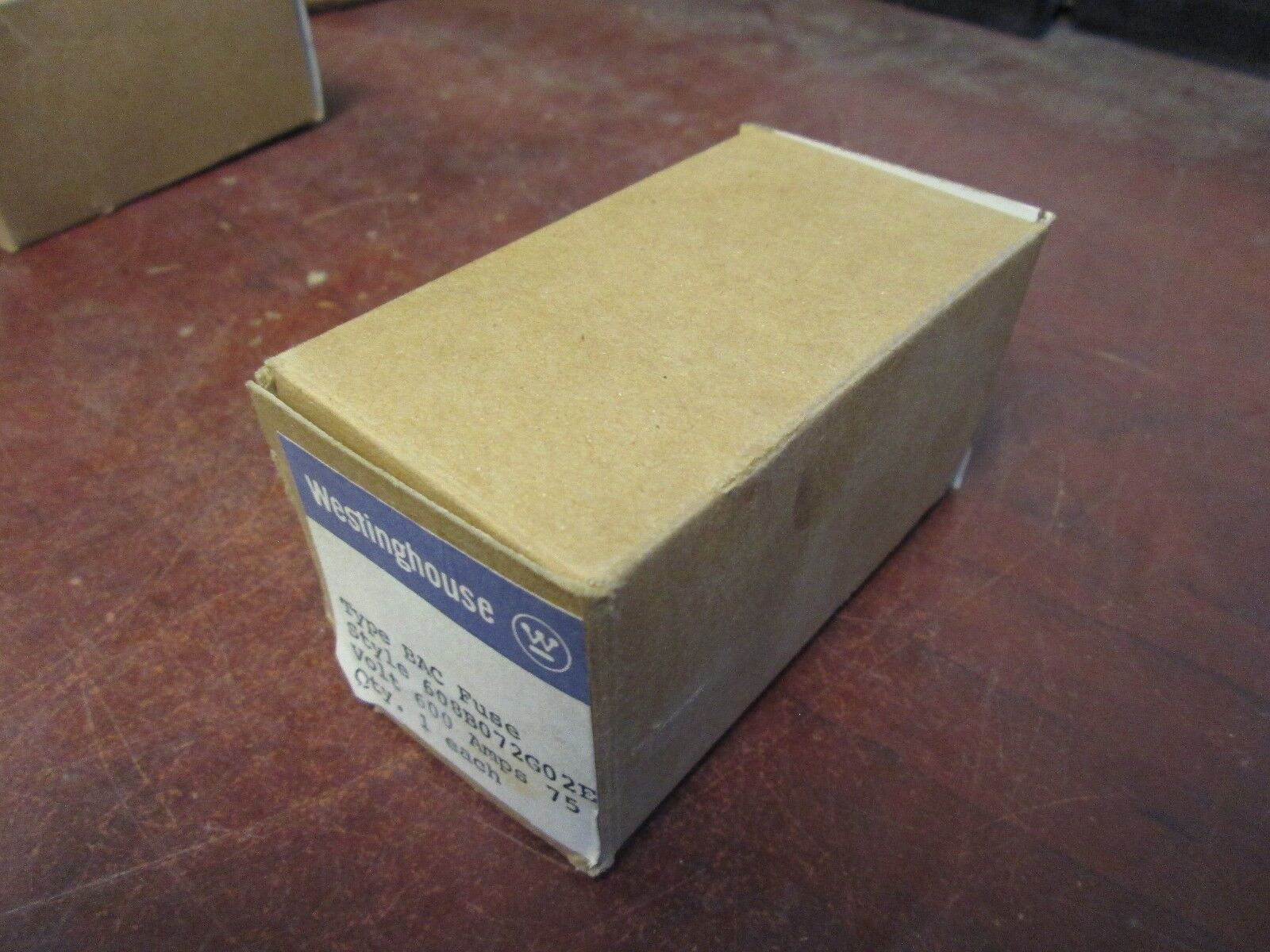 Westinghouse Type BAC Fuse 608B072G02E 600V 75A New Surplus