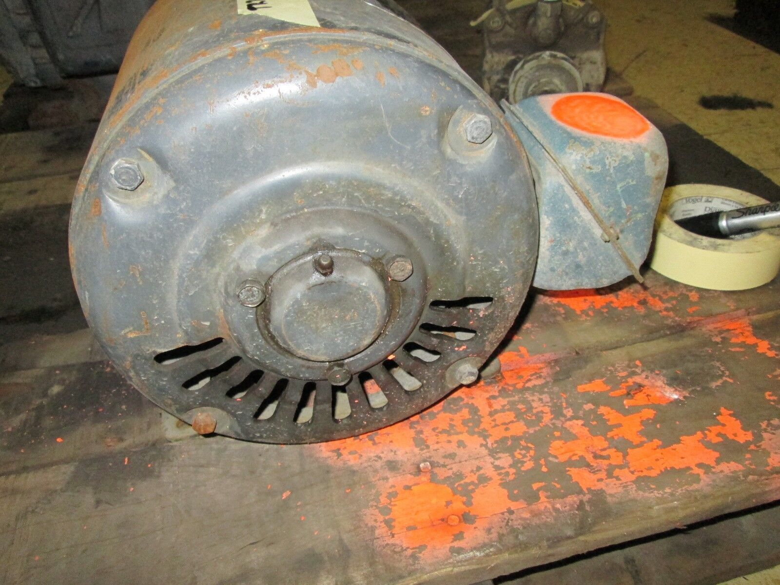 Lincoln Motors Motor M 1094 3HP 1170/975 RPM's 215 Frame 208-220/440V