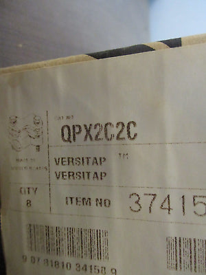 Burndy Versitap Mechanical Connector QPX2C2C *Box of 8* New Surplus