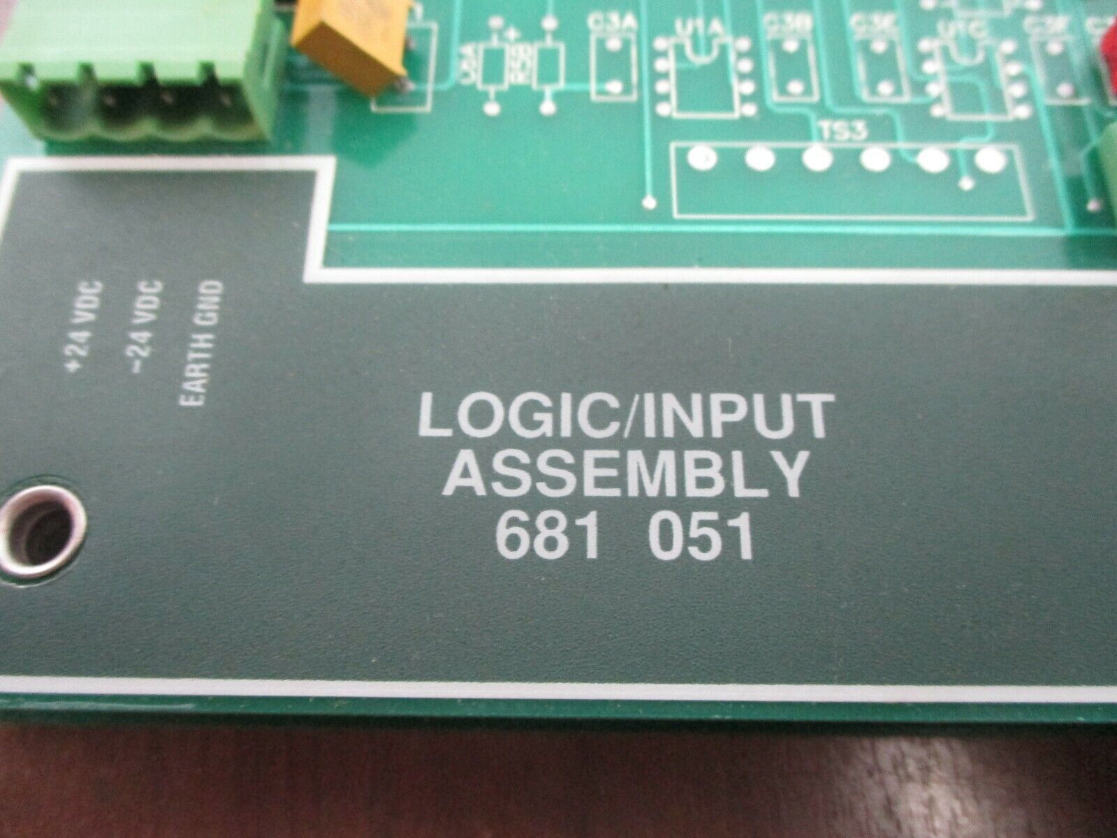 Nidec Logic / Input Assembly 681 051 Used