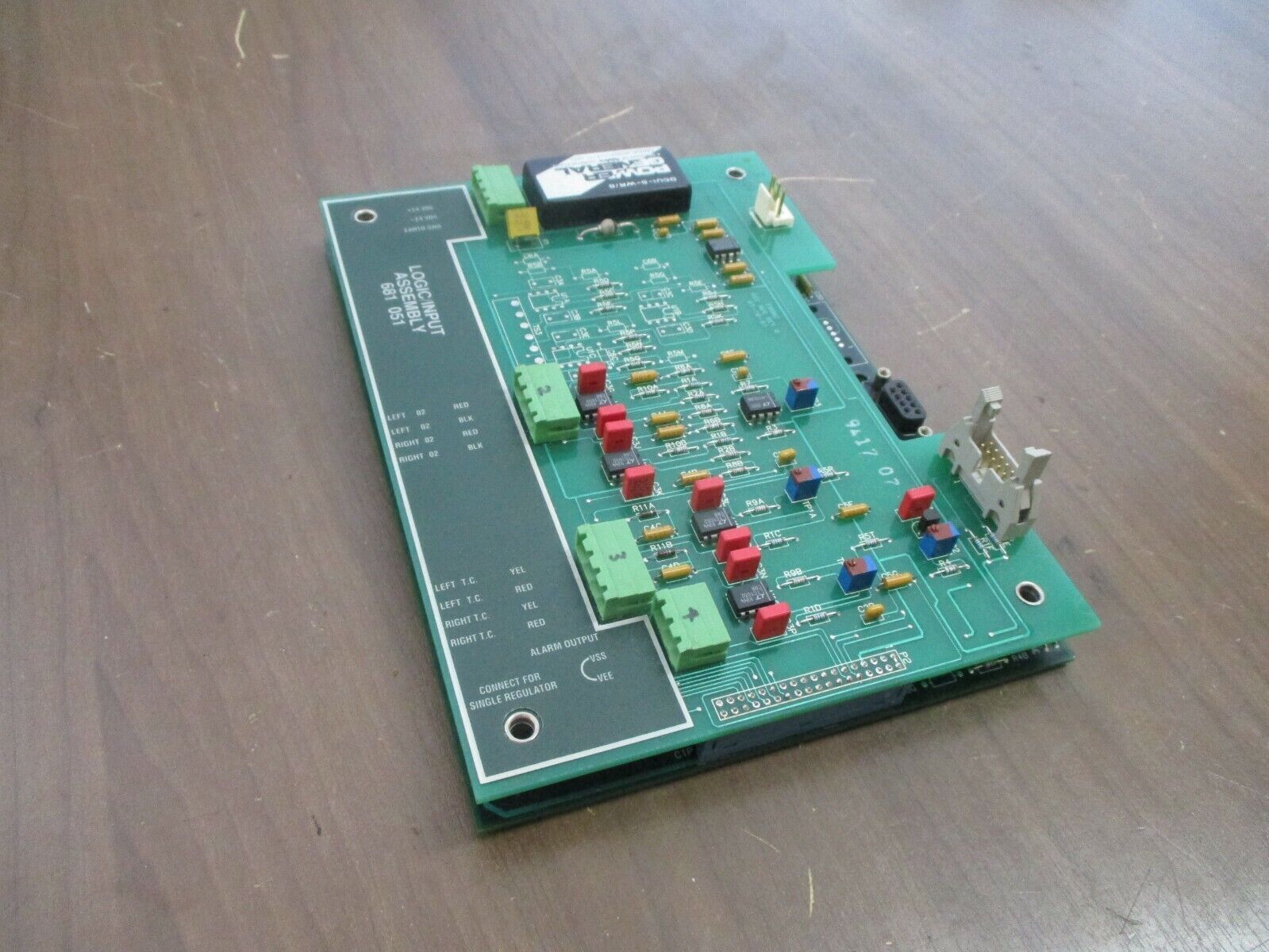Nidec Logic / Input Assembly 681 051 Used
