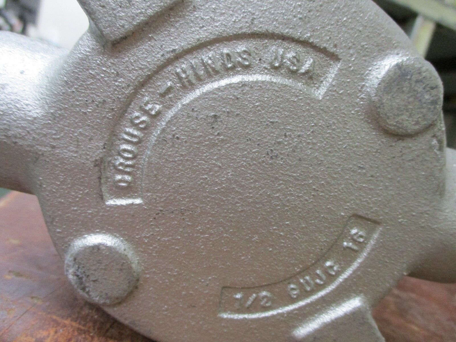 Crouse-Hinds Explosion Proof Sunction Box 1/2 GUJC 16 Used