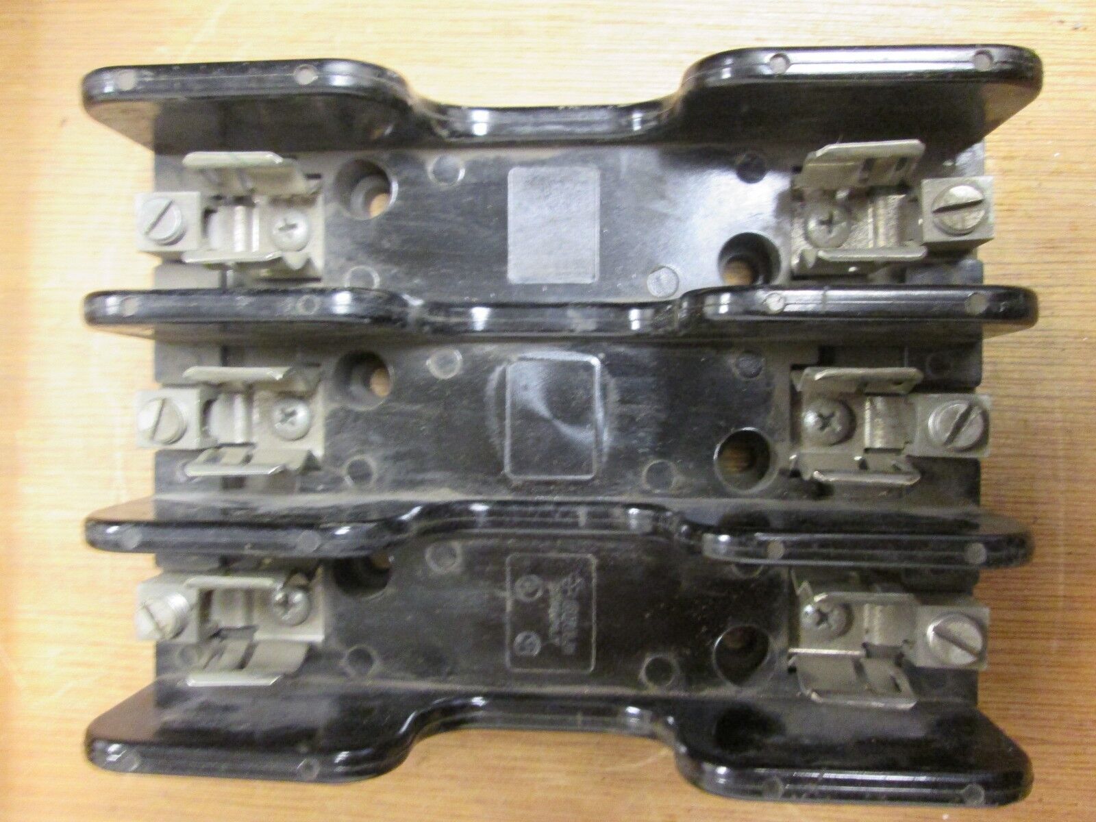 Gould Shawmut Fuse Block 60303 30A 600V 3P Lot of 2 Used