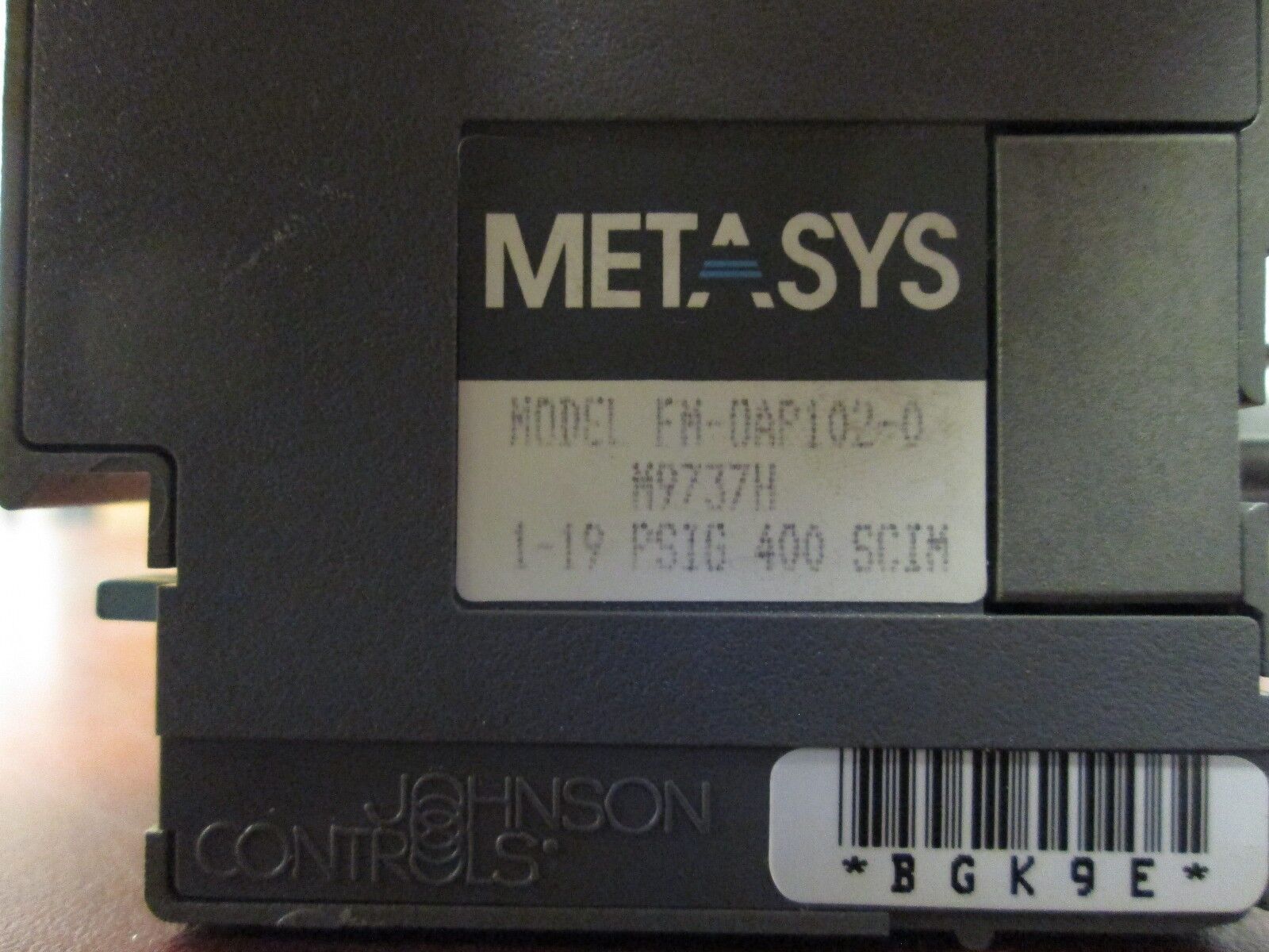 Johnson Controls/Metasys Function Module AS-FMK100-0 (1) OAP102 (1) OAP103 Used