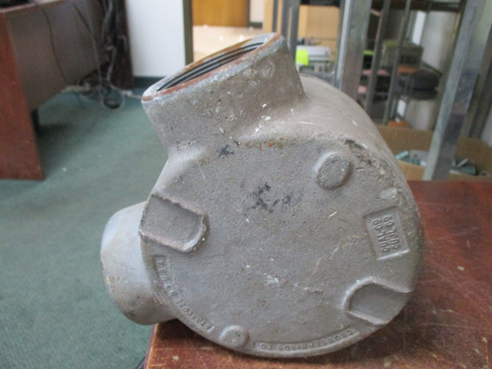 Crouse-Hinds Explosion Proof Outlet Box GUAL69/GUJL69 Used