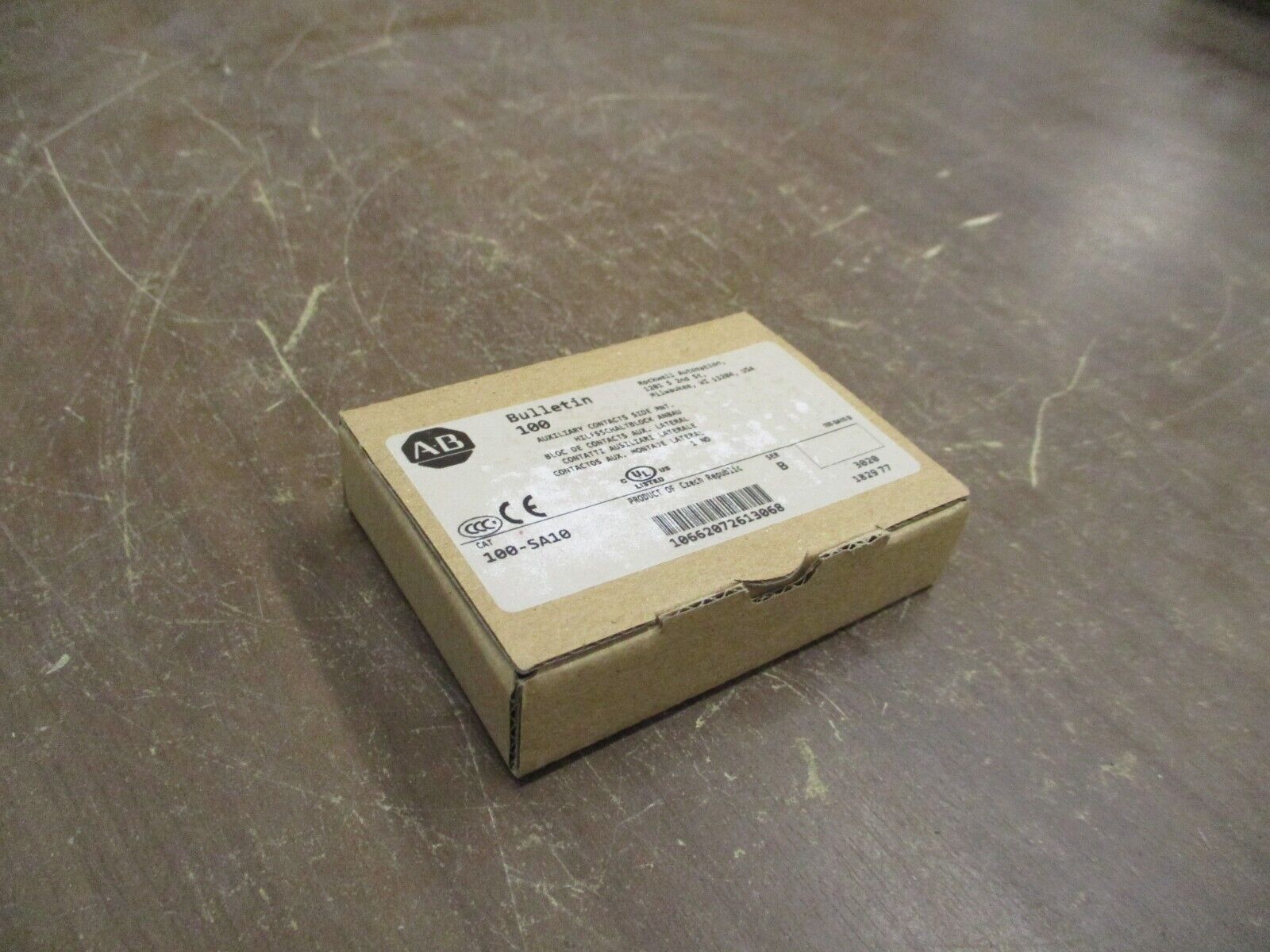 Allen-Bradley Auxiliary Contact 100-SA10 Ser. B 1 N.0. New Surplus