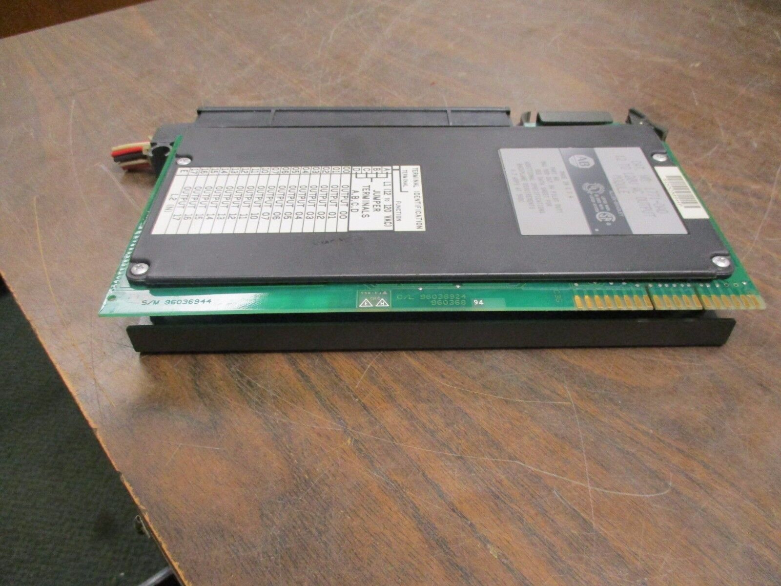 Allen-Bradley AC Output Module 1771-OAD 12-120V Output Used