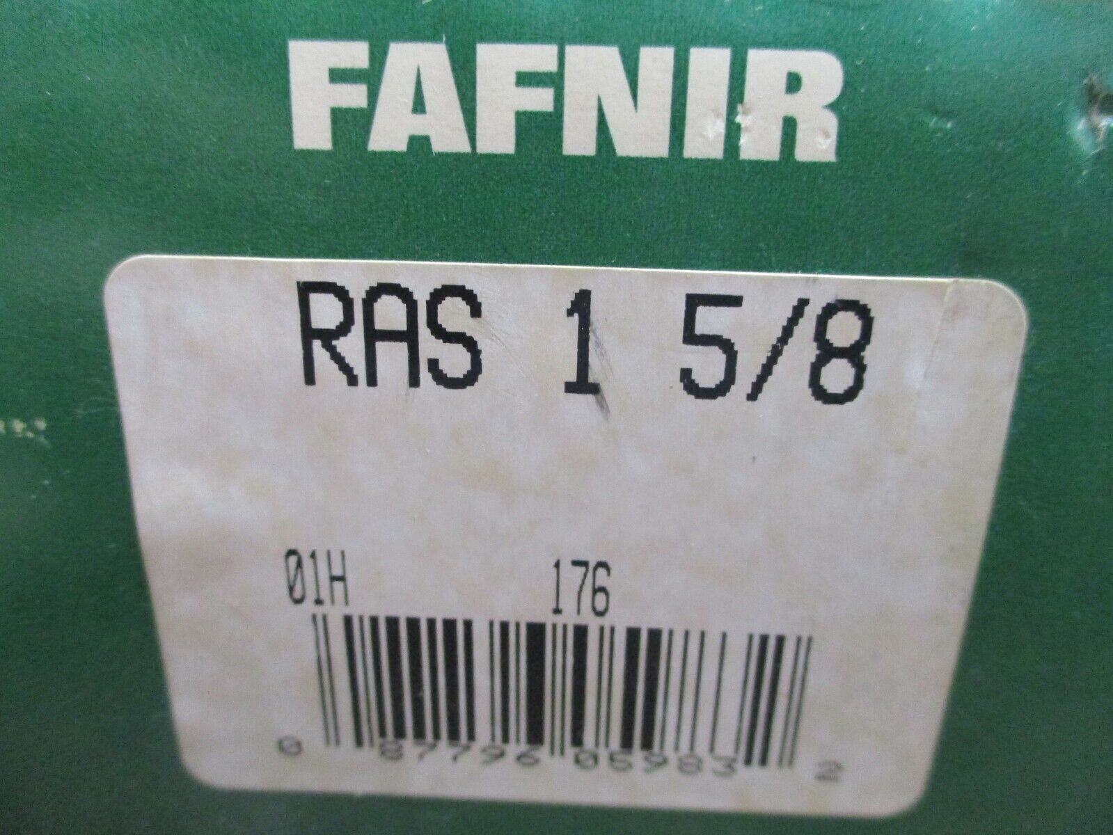Fafnir Ball Bearing RAS 1 5/8 1-5/8" New Surplus