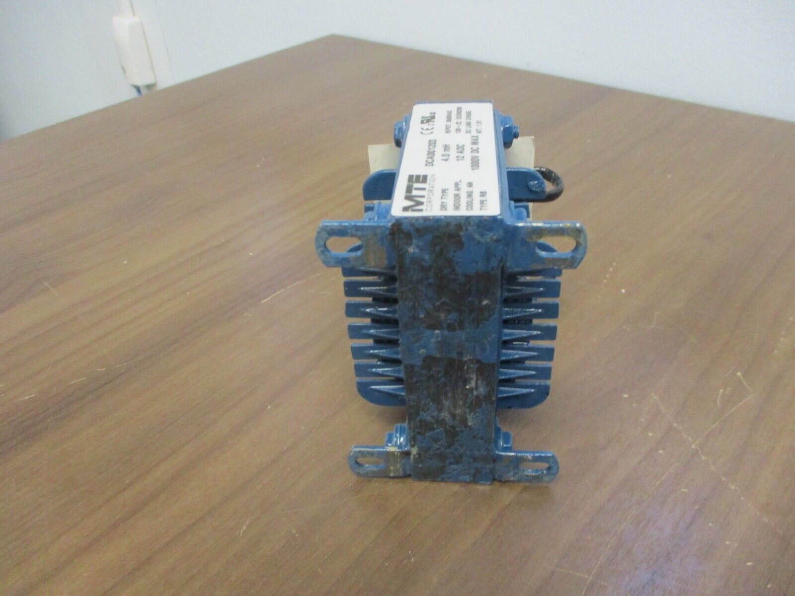 MTE DC Link Choke DCA001203 4.0mH 12A DC 1000V DC Hipot: 3600VAC Used