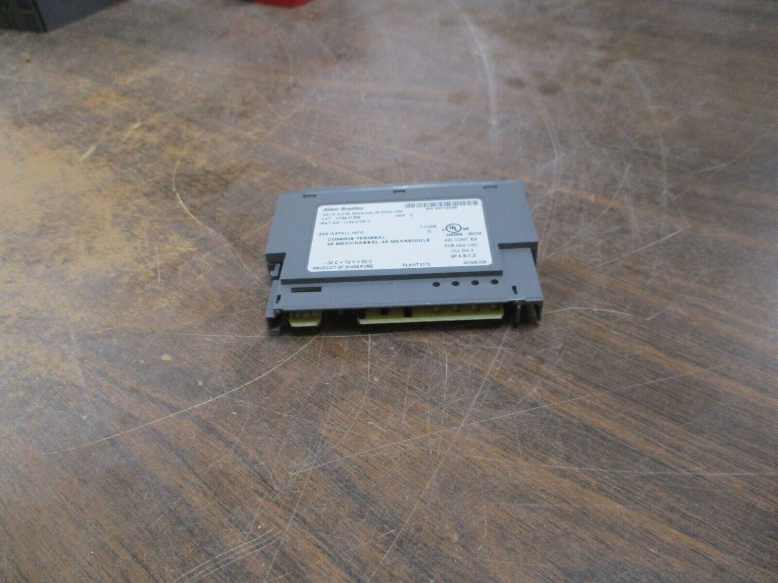 Allen-Bradley Common Terminal Module 1734-CTM Ser. C Used