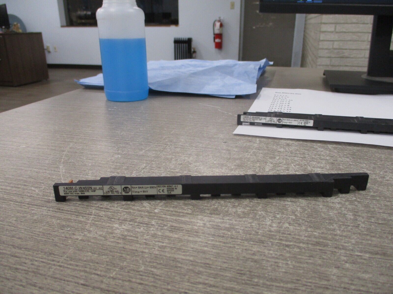 Allen-Bradley Compact Busbar 140M-C-W455N Ser. A 64A 600V Used