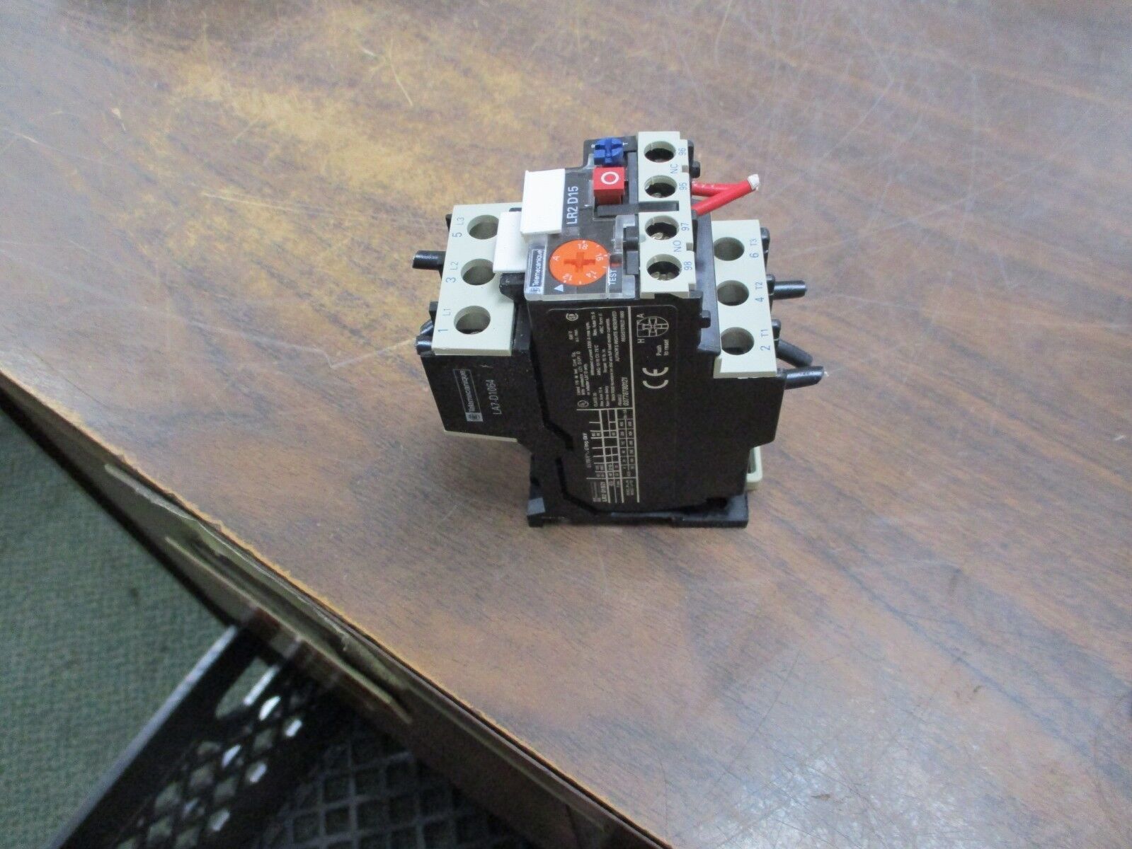 Telemecanique Solid State Overload LR2 D1521 Trip: 12-18A 600V Used