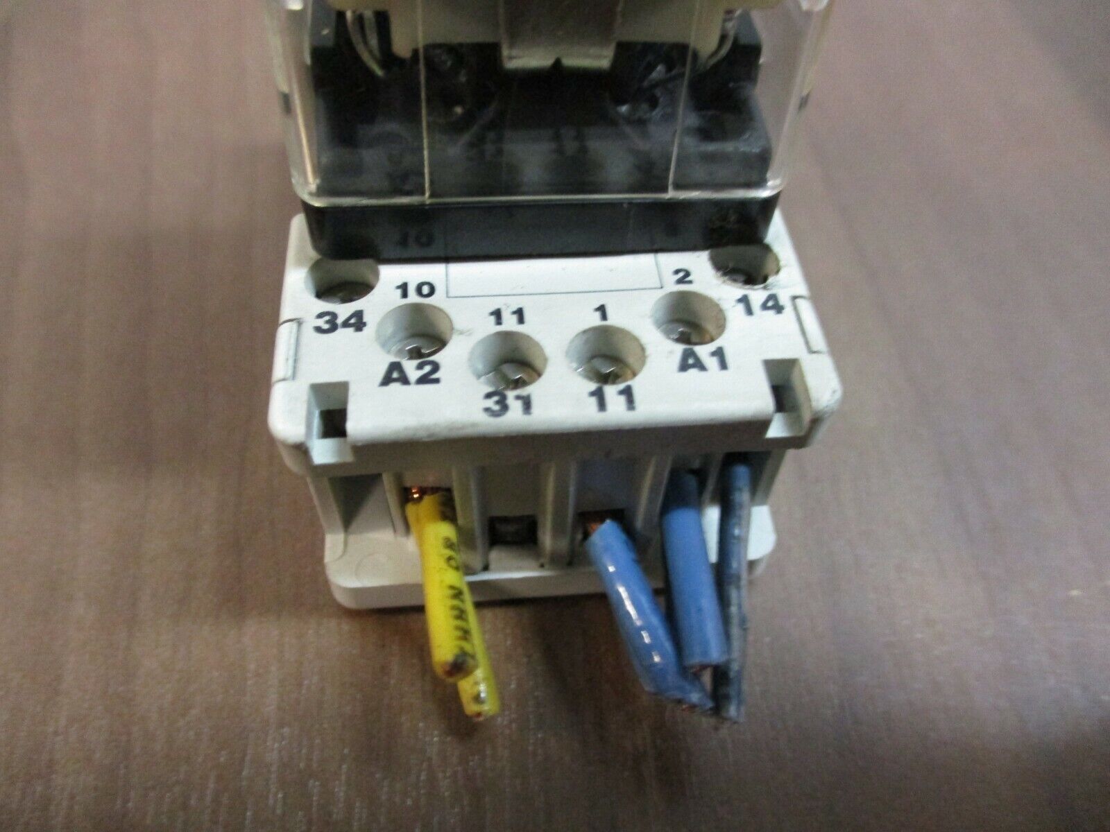 Square D Relay w/Base 8501 KDP13V53 Ser. D 3PDT *Lot of 3* Used