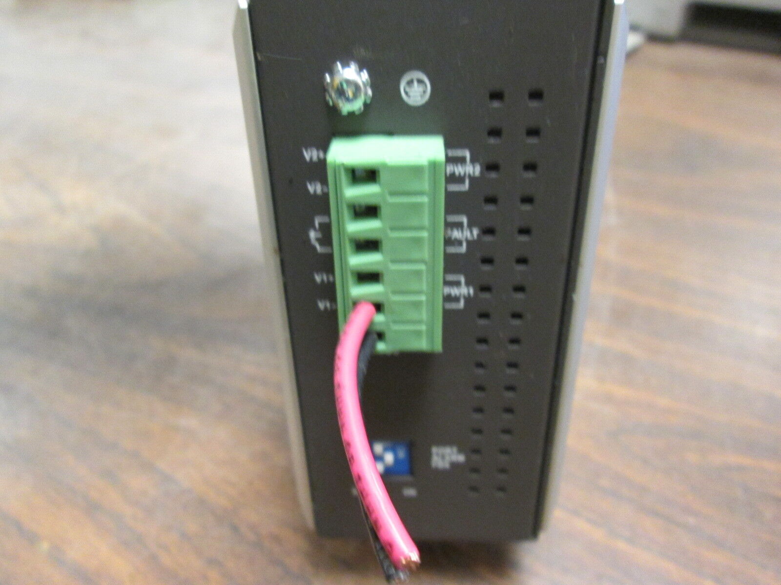 Moxa Industrial Media Converter IMC-101-M-SC Rev. 2.3 12-48VDC Used