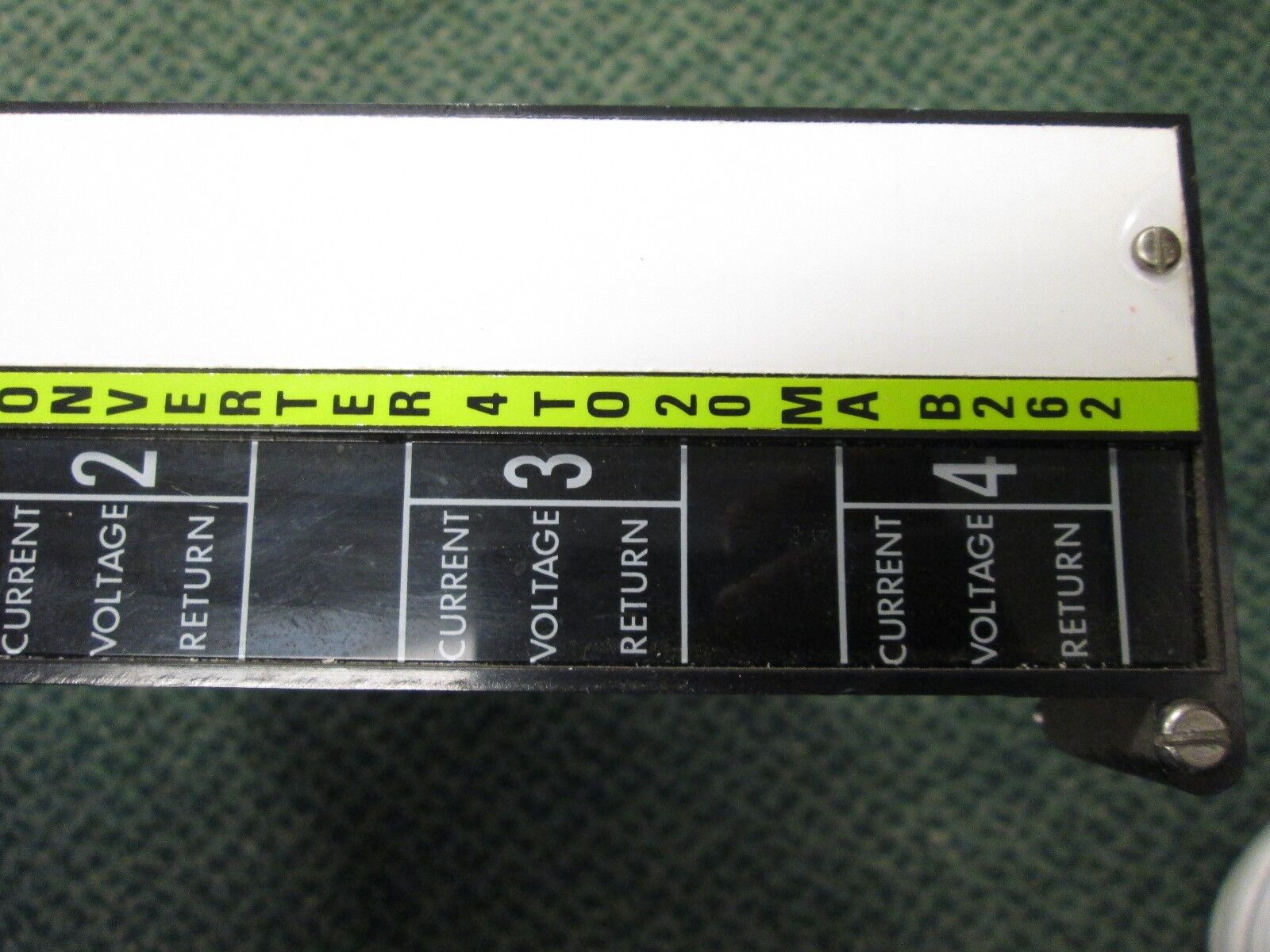 Modicon D/A Converter B262 Used