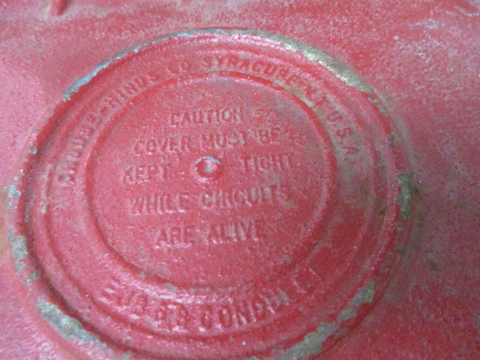 Crouse-Hinds Explosion Proof Condulet Box EJB 68 Used