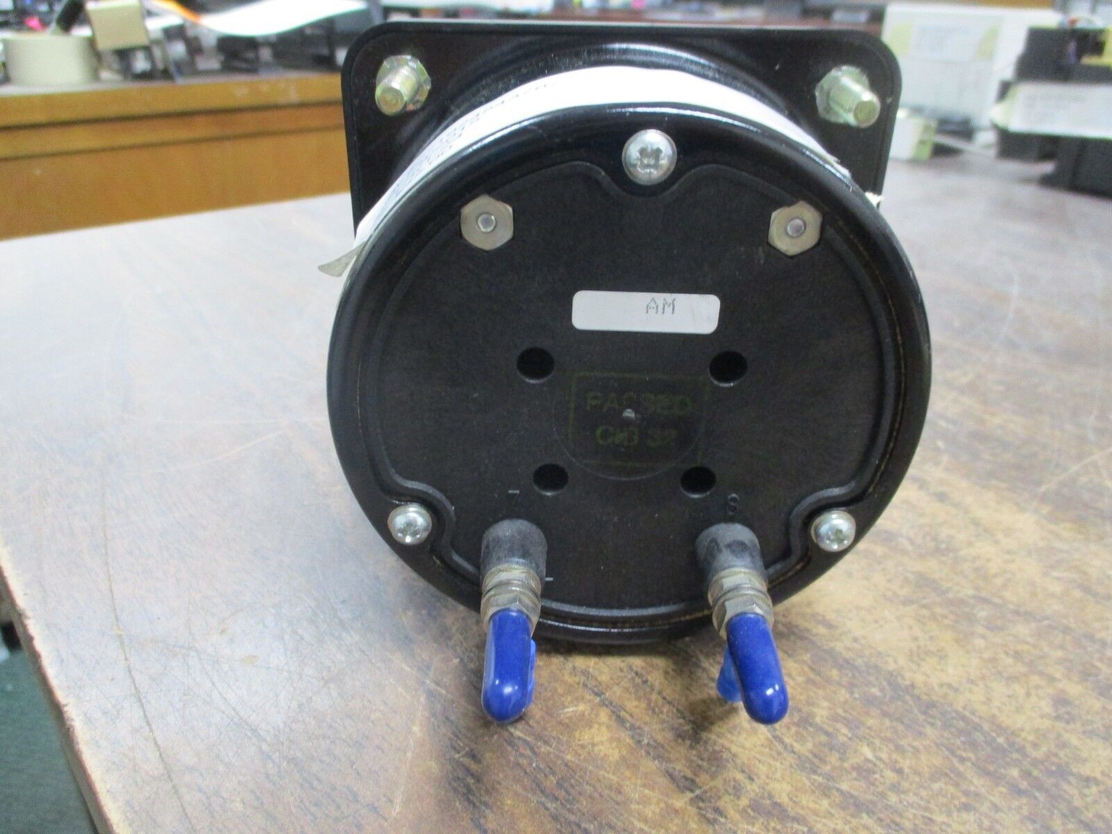 ASCO AC Ampmeter BLS-77 Range: 0-2500A Used