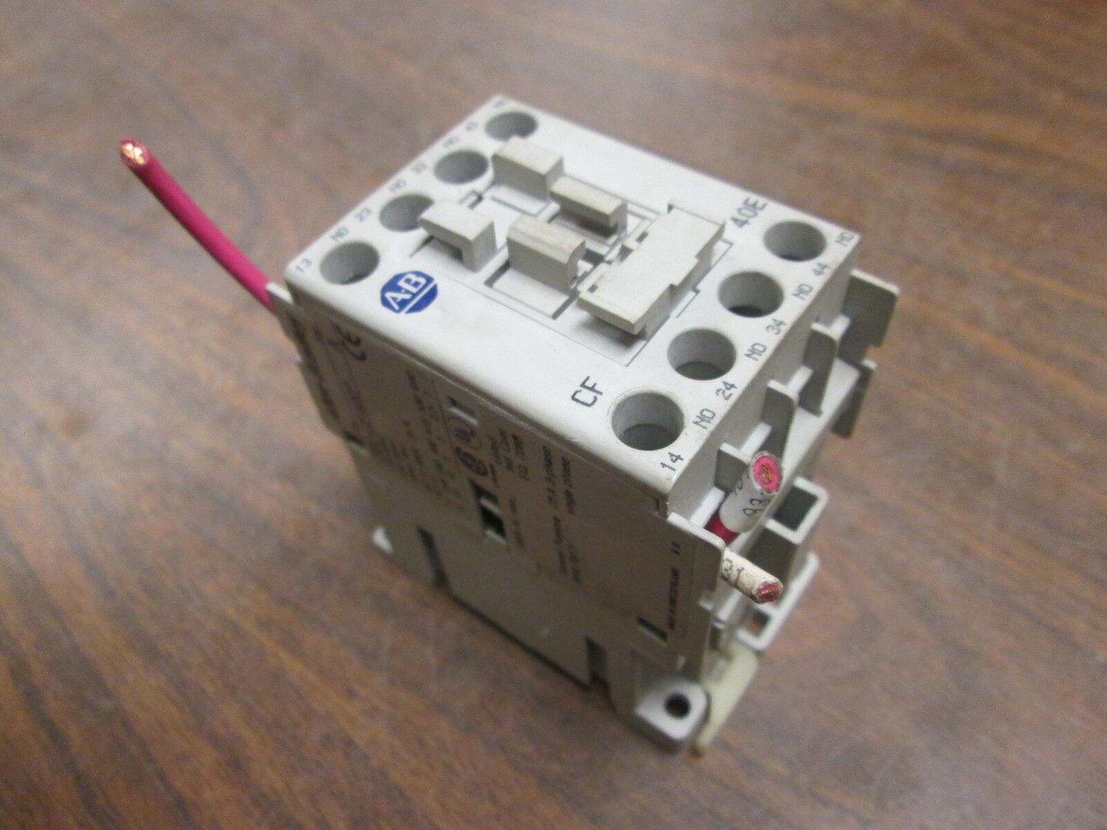 Allen-Bradley Contactor 700-CF400* 110V Coil 25A 600V Used