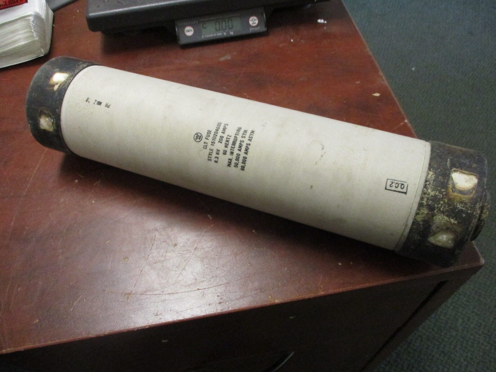 Westinghouse CLT Fuse 151D204G05 200A 8.3KV 60Hz Used