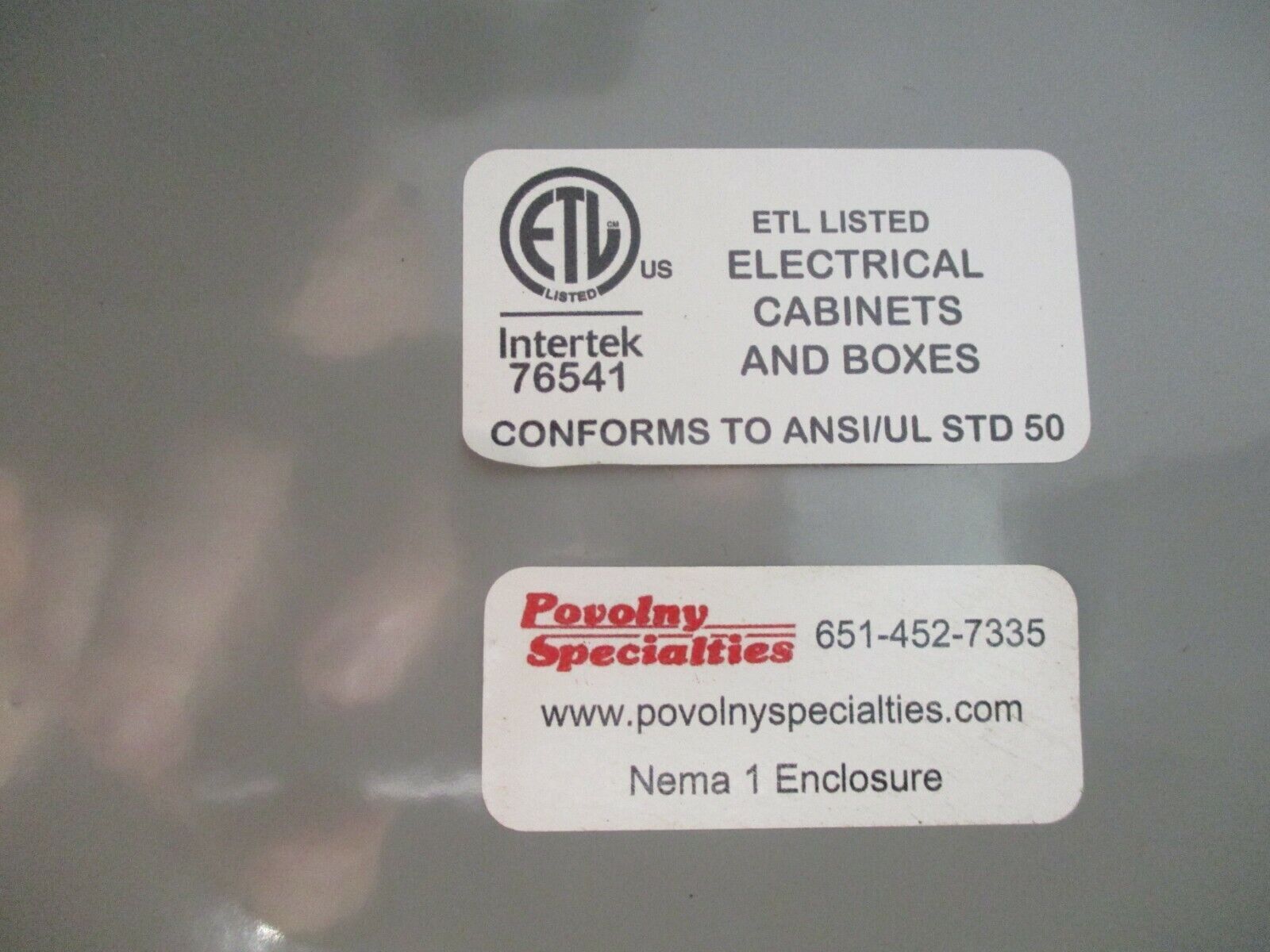 Povolny Nema 1 Enclosure Size: 40" x 41" x 9" *Some Shelf Wear* New Surplus