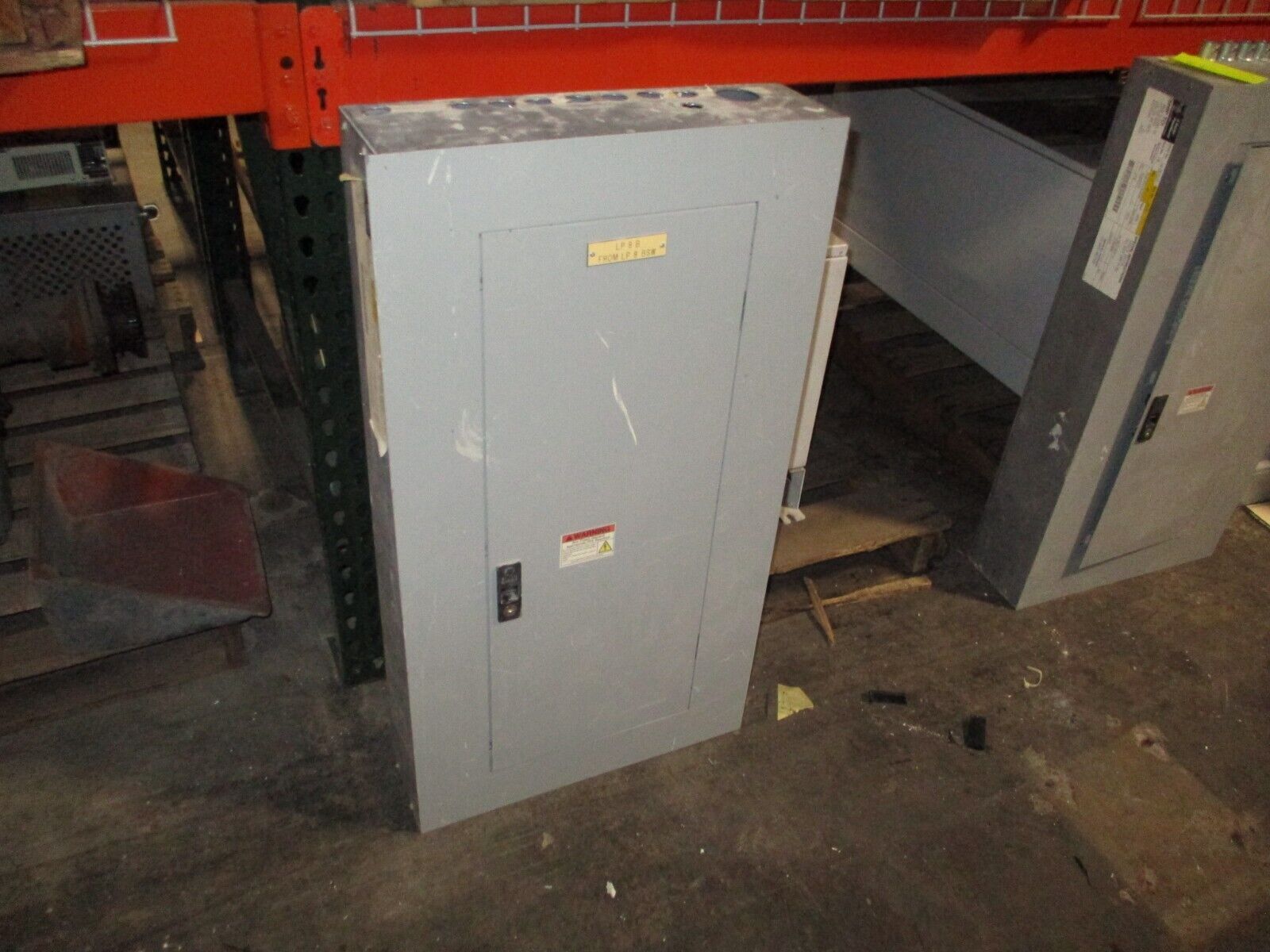 GE Main Lug Breaker Panel AEF3301MTX 125A Max 480/277V 3Ph 4W 30-Slot Used