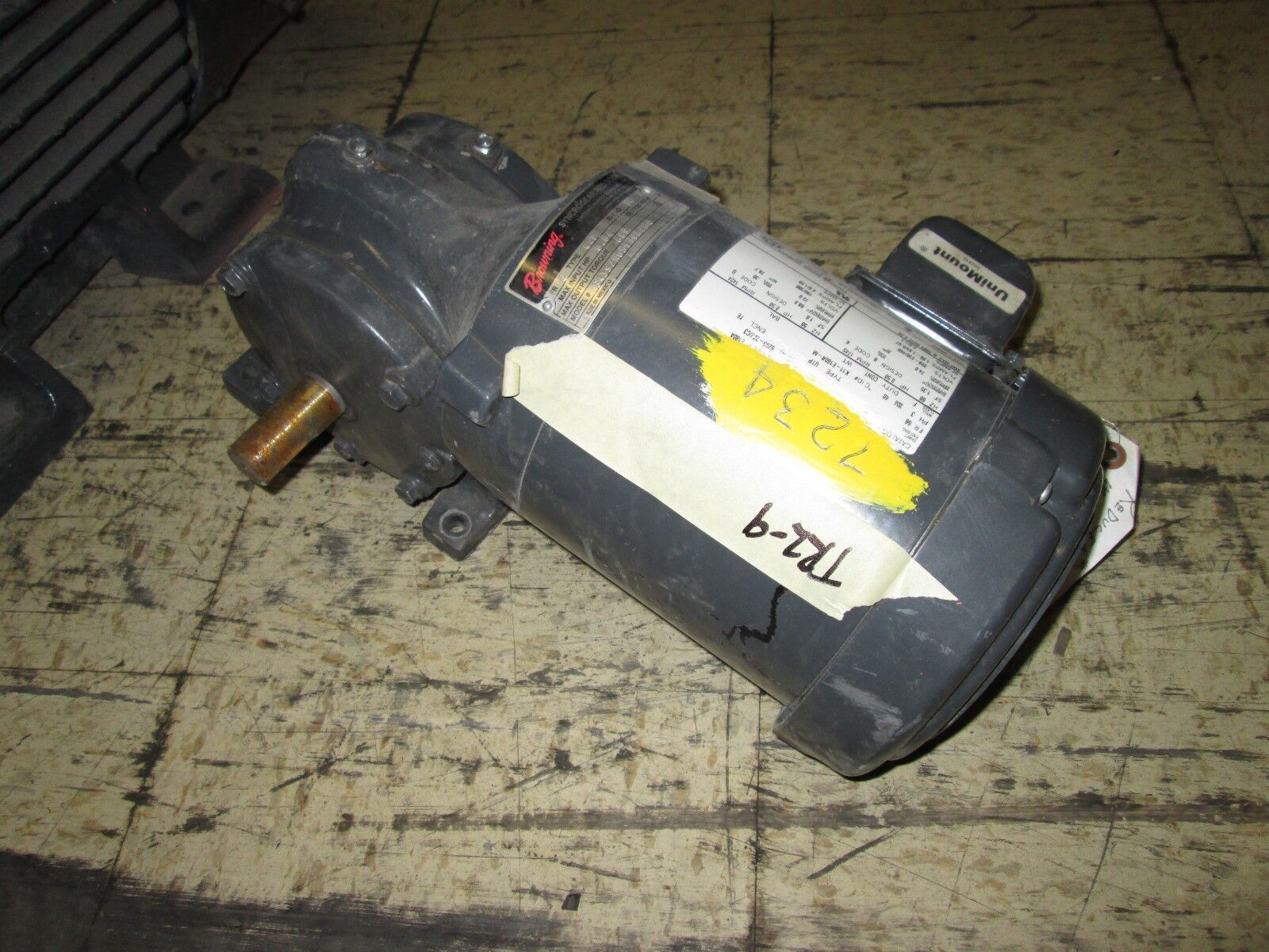 Browning Motor E439/N05119645N 1/2HP 1750 RPM's 56 Frame 208-230/460V