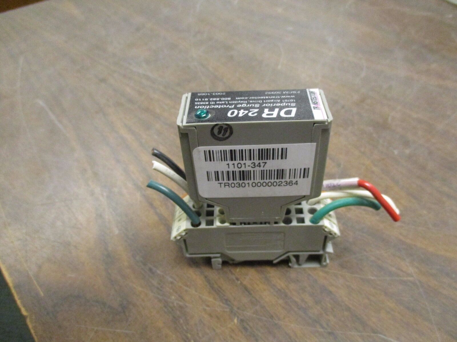 Transtector Surge Protector DR-240 240VAC 21000W Dissipation Used
