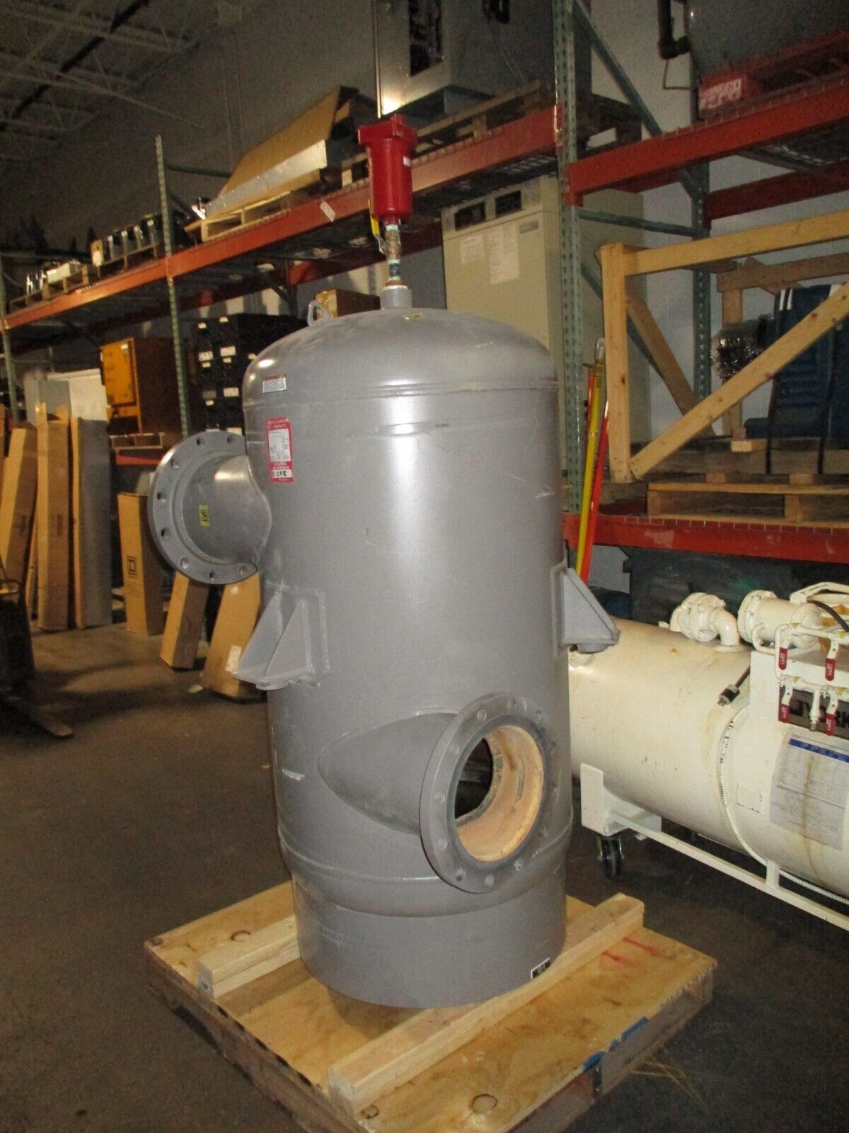 Bell & Gossett R-10FB Rolairtrol Air Separator 5-360-10-F12-004 2000GPM Used