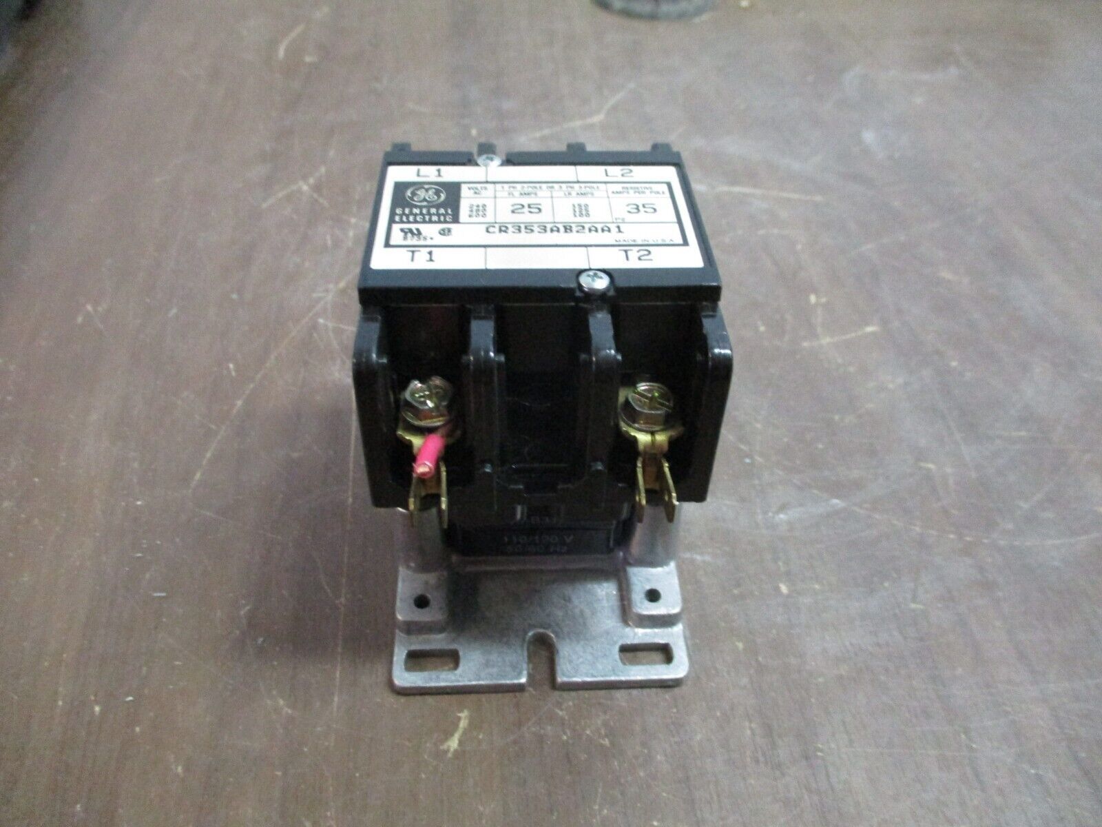 GE Contactor CR353AB2AA1 120V Coil 25A 600V Used